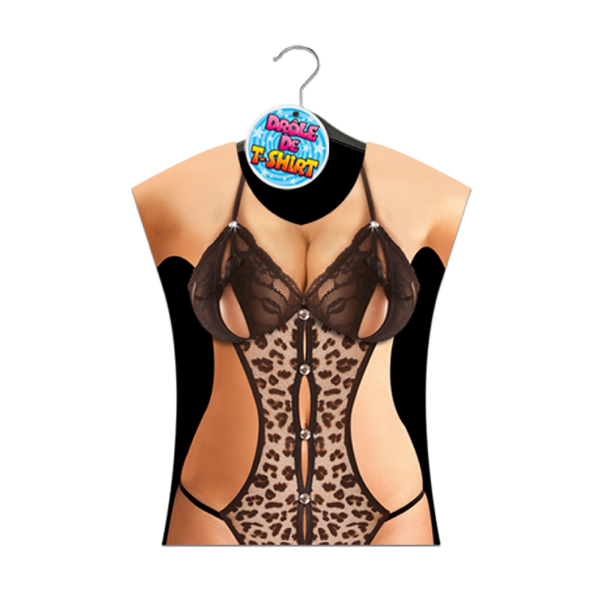 T shirt subli sexy leopard