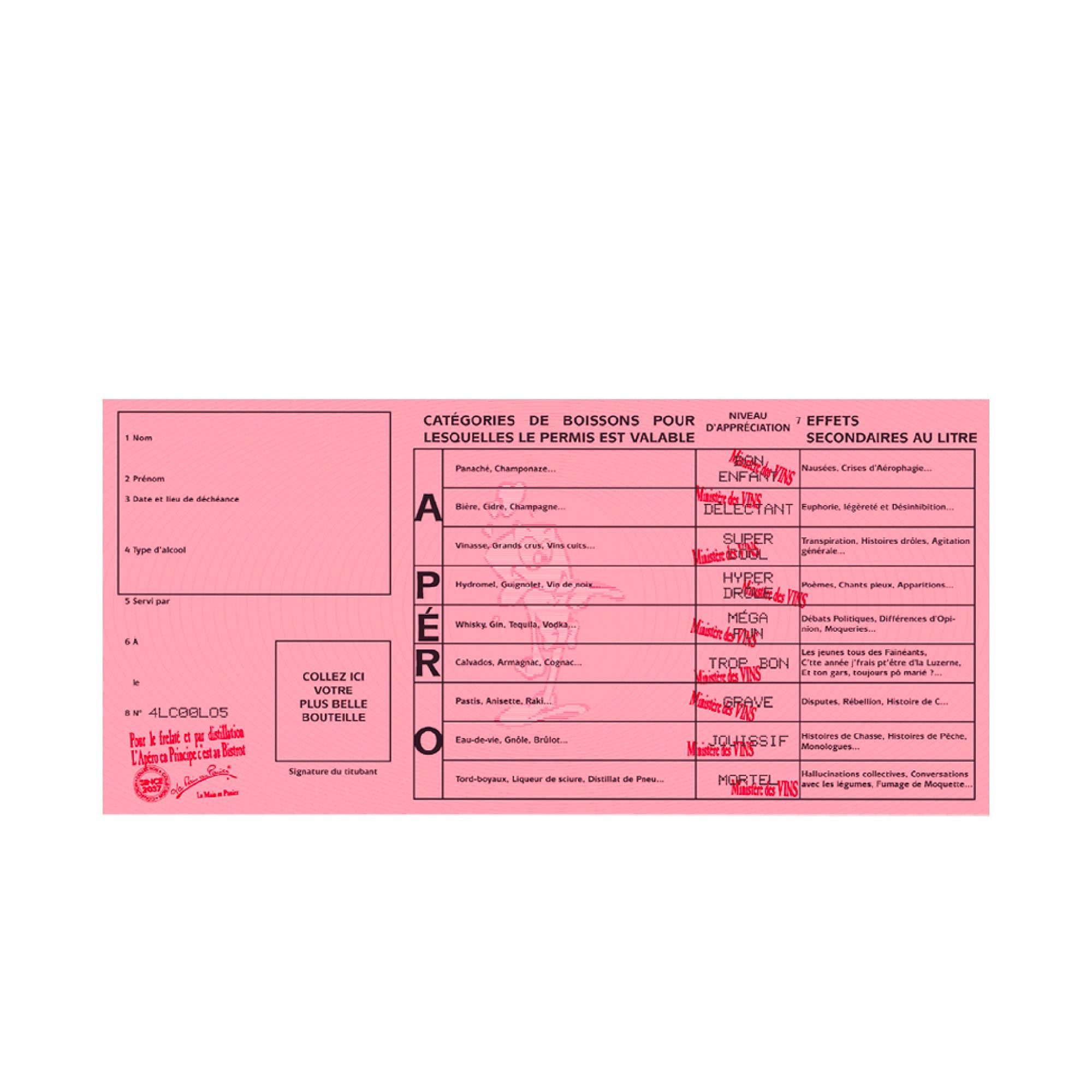 Permis de se r servir