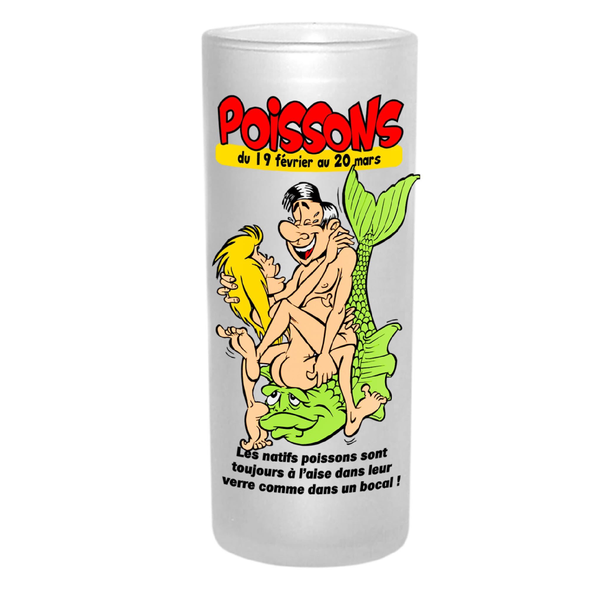 Verre kamasutra poissons