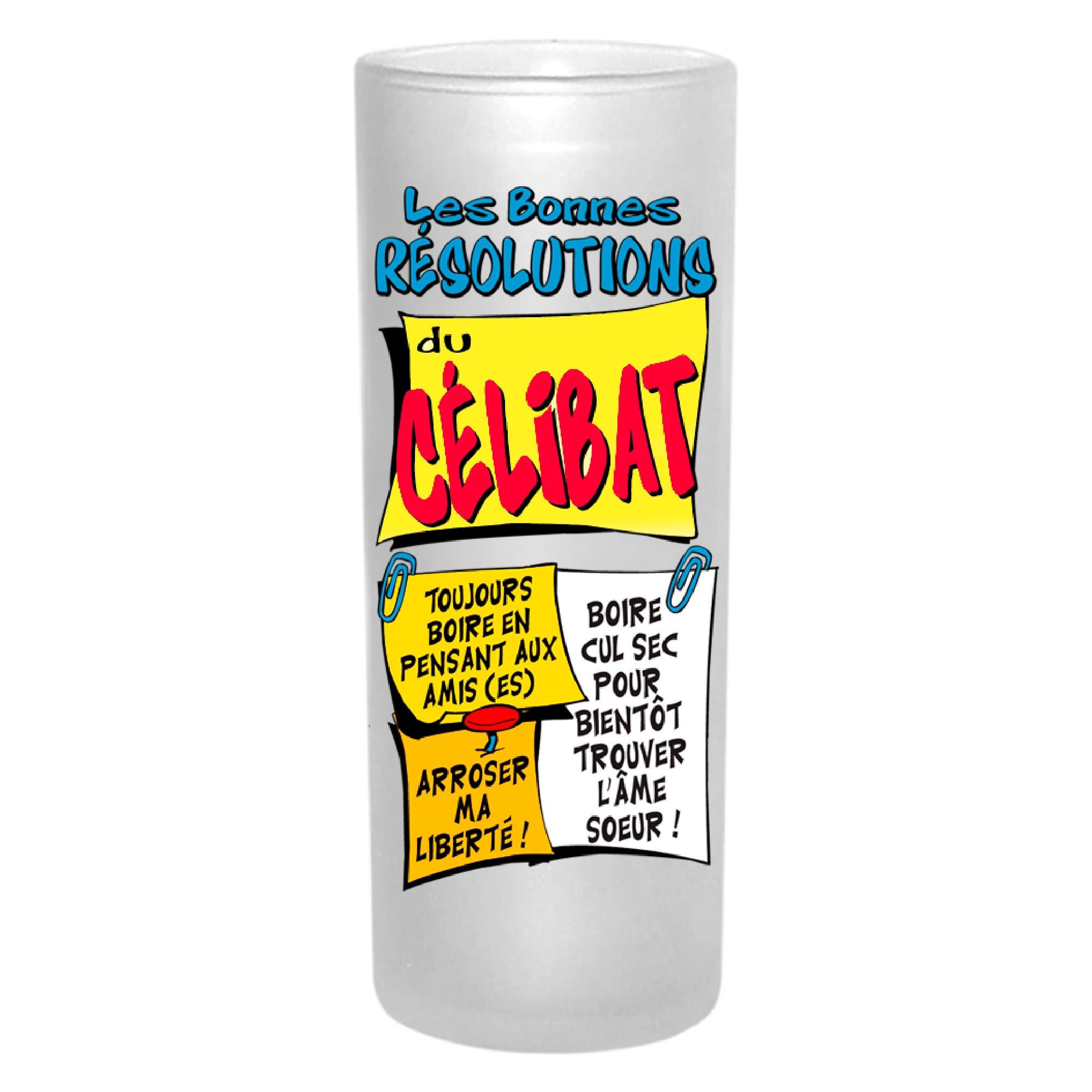 Verre resol du celibat