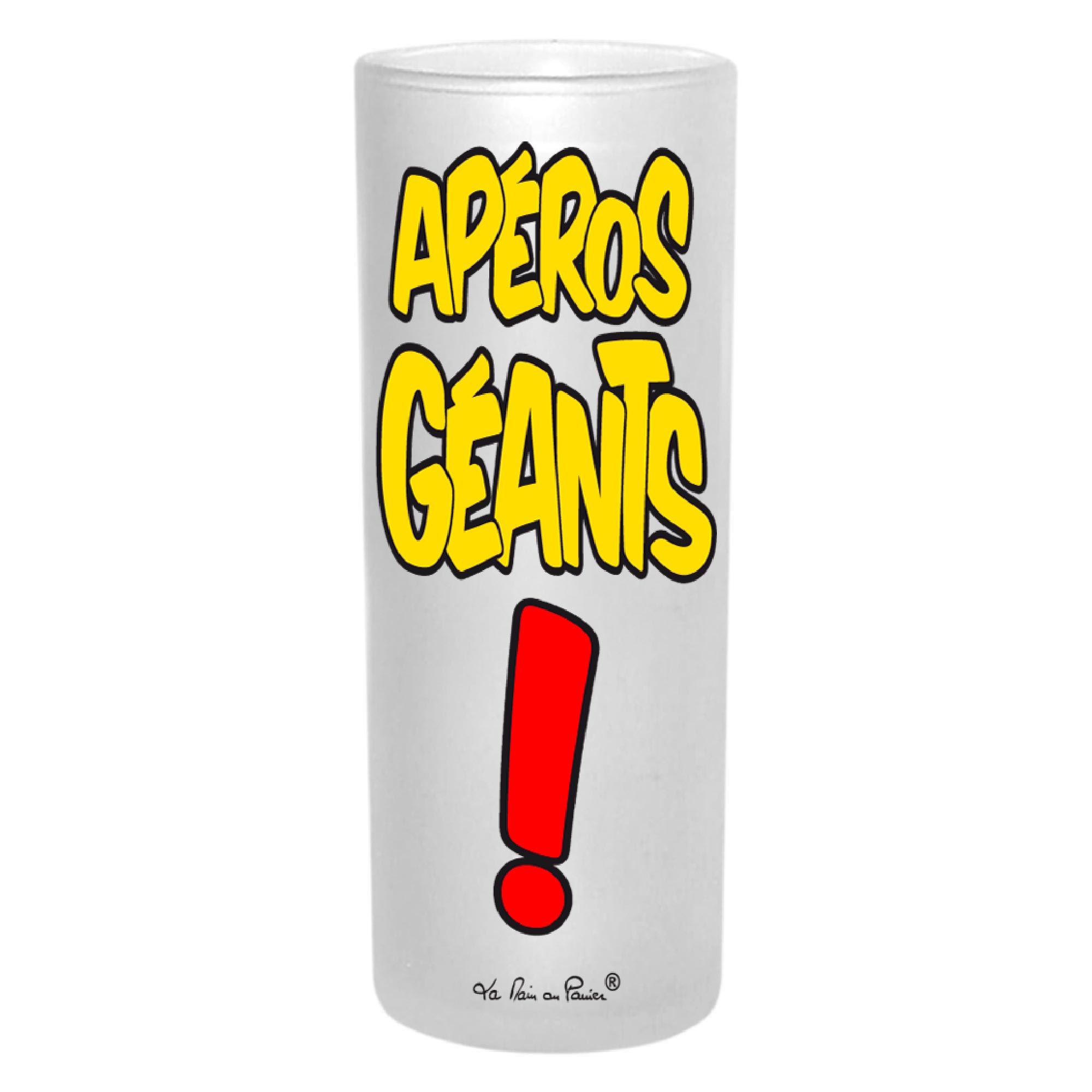 Verre aperos geants