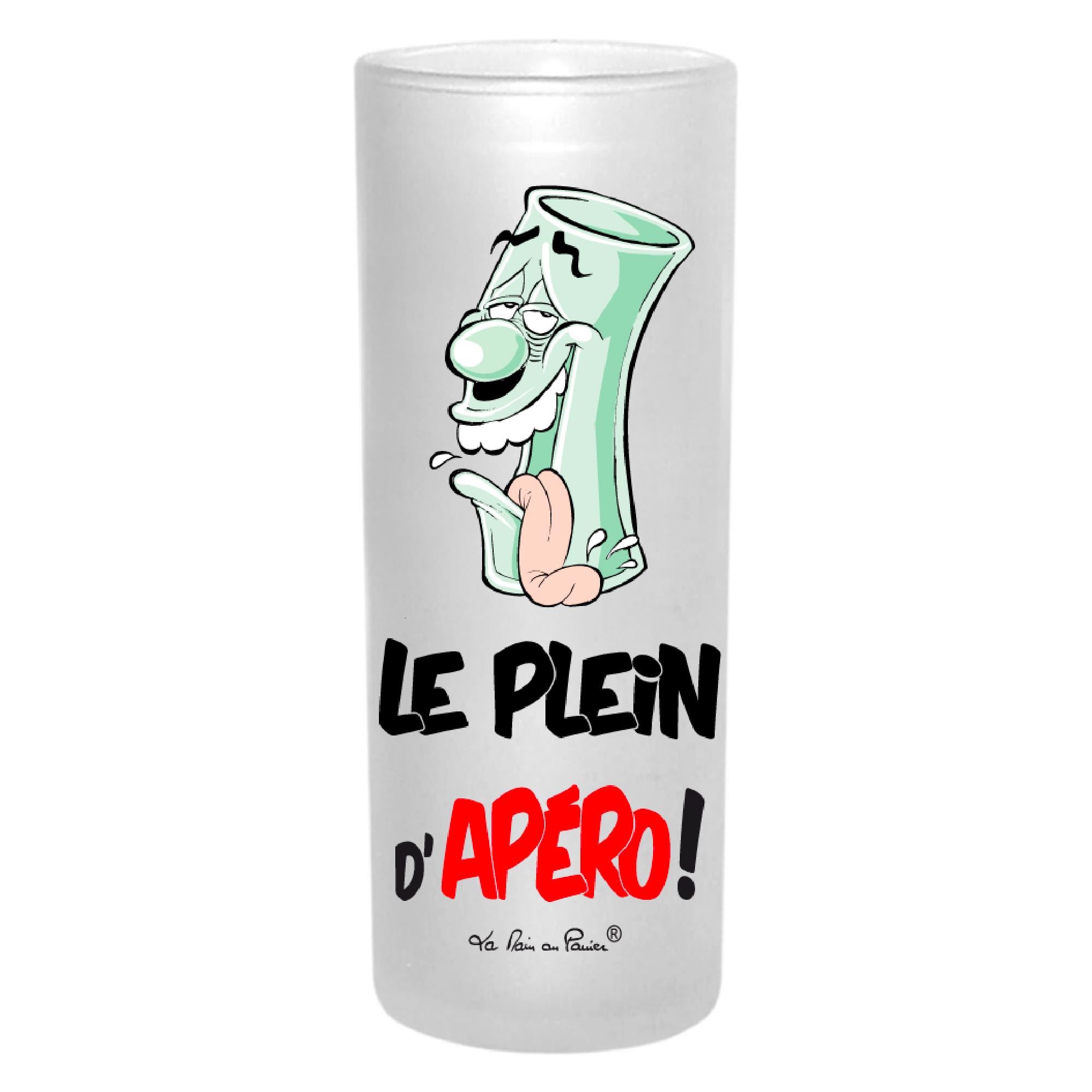 Verre  le plein apero