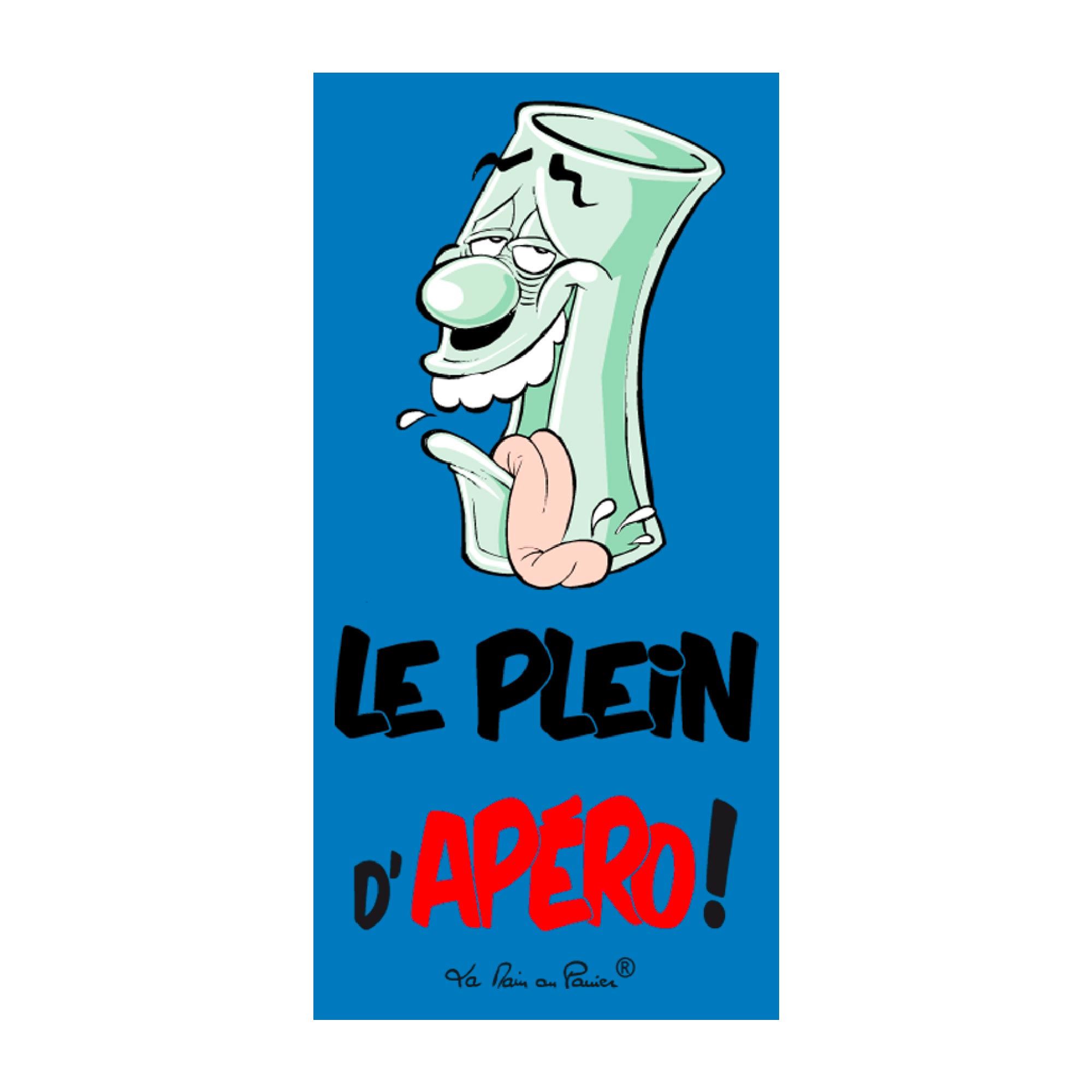 Verre  le plein apero