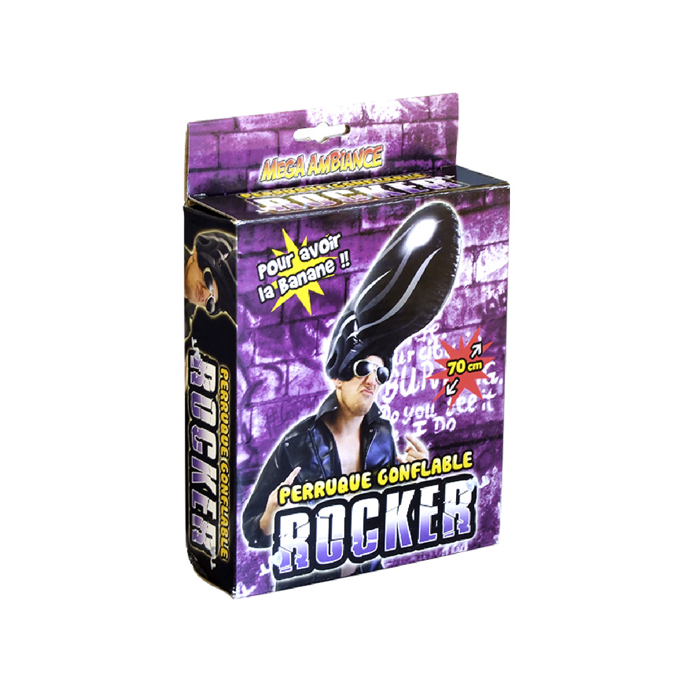 Perruque gonfl rocker