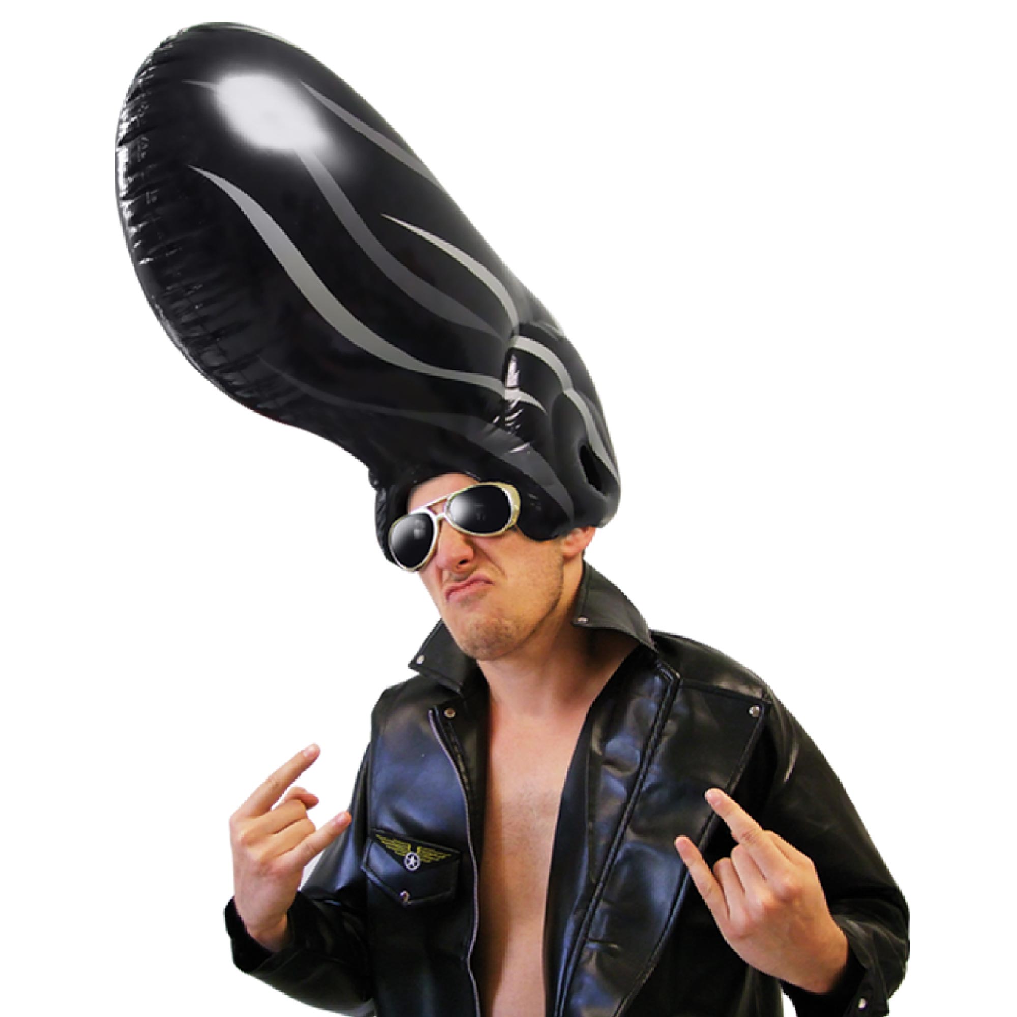 Perruque gonfl rocker