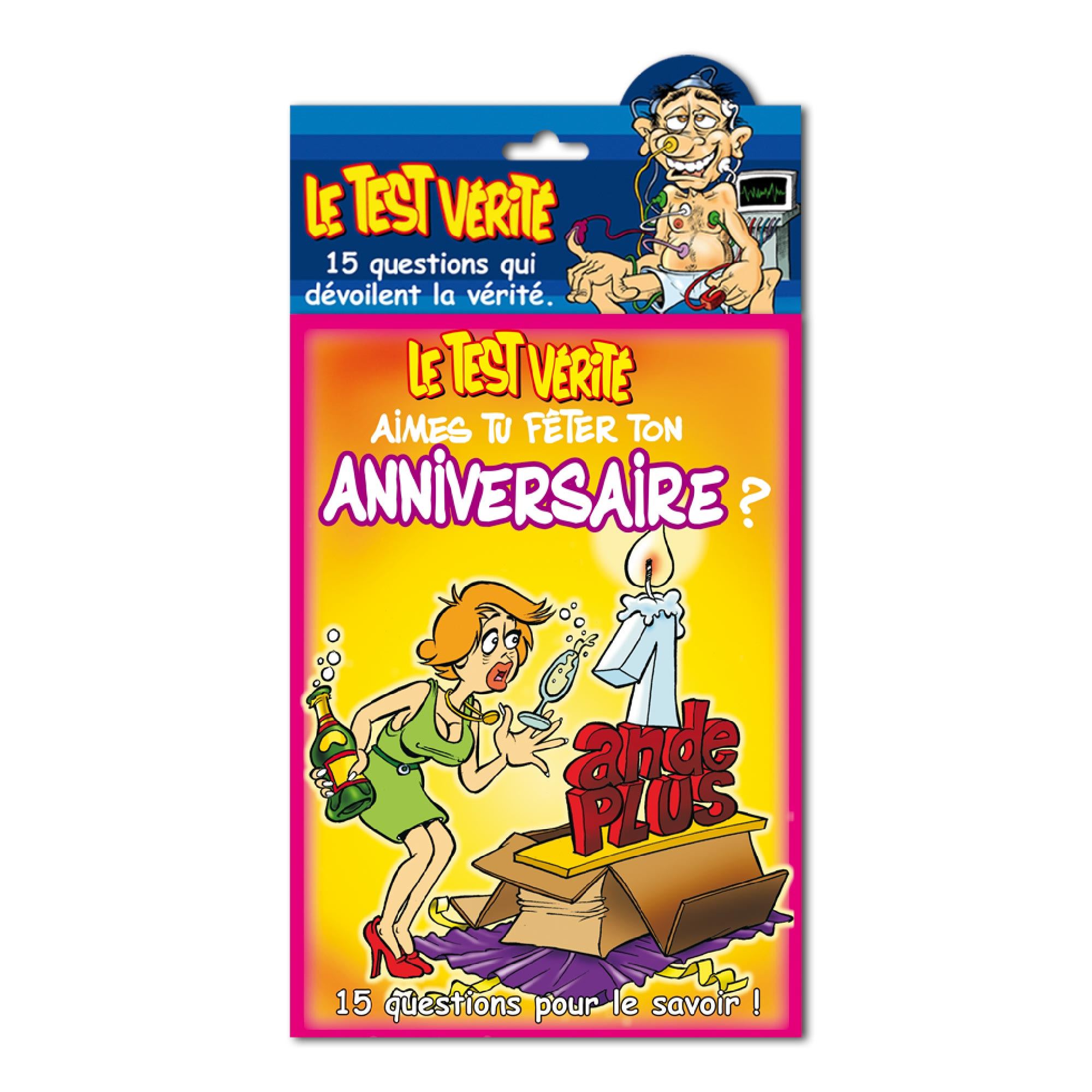 Test verite anniversaire femme