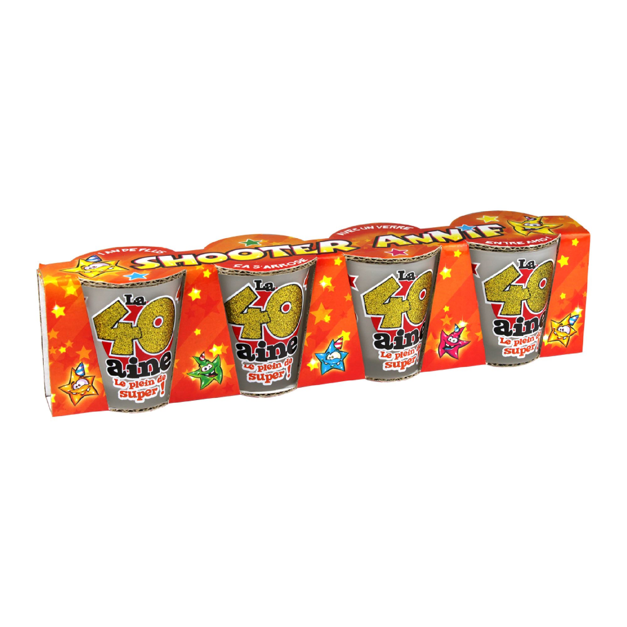 Pack 4ve. shooter 40 aine