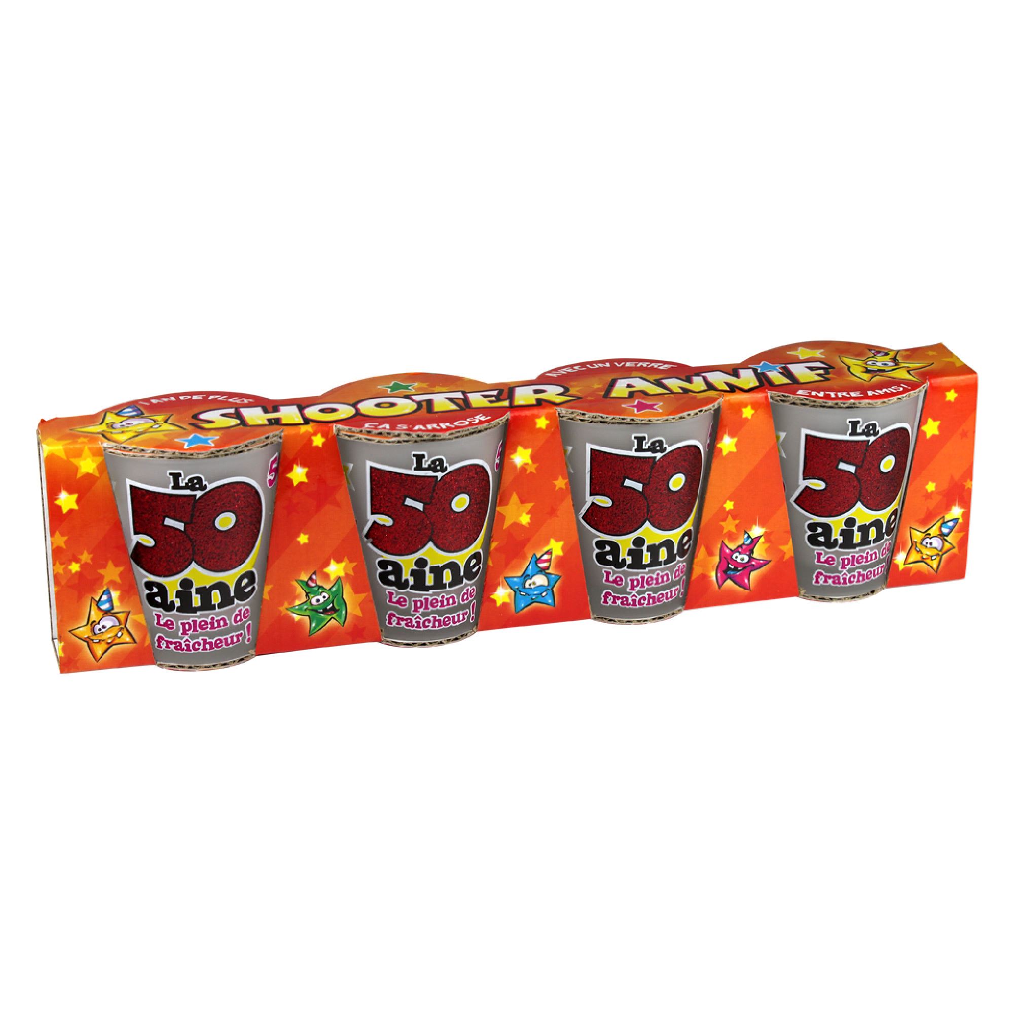 Pack 4ve. shooter 50 aine