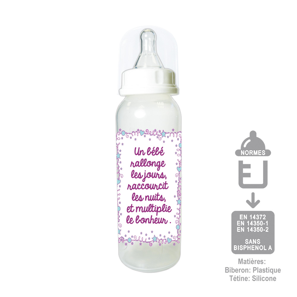 Biberon bebe bonheur