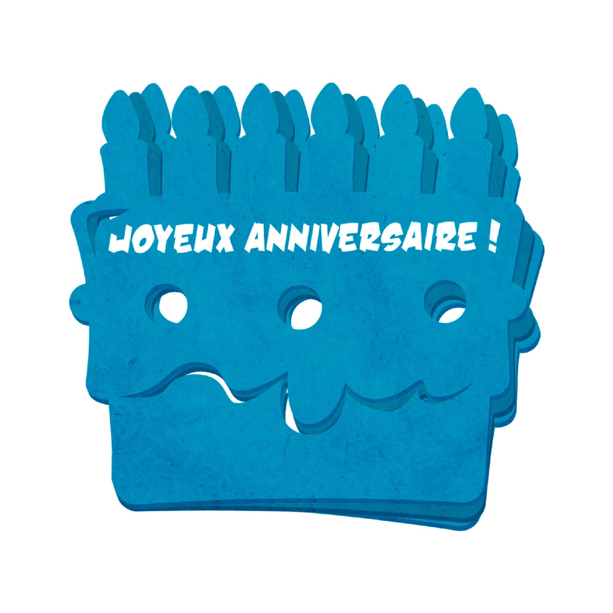 Sachet 24 sets detable gateau