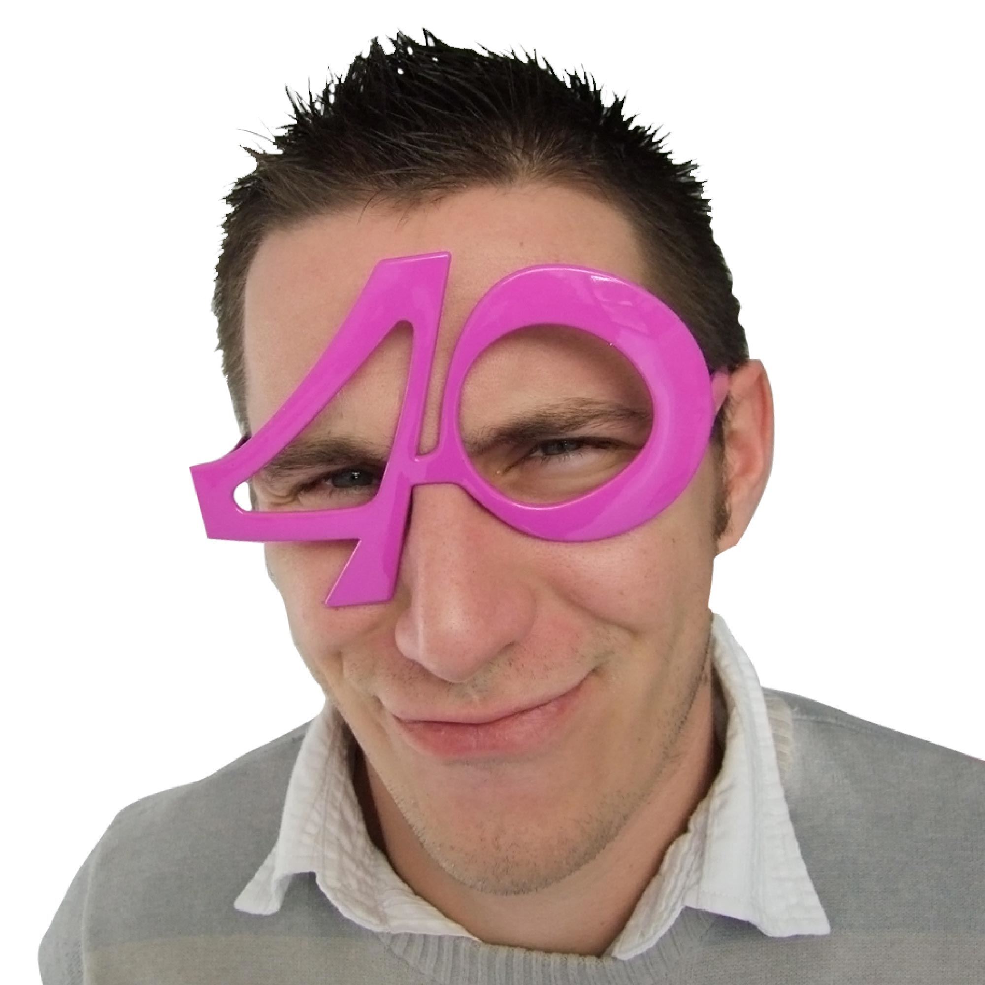 Lunettes 40 ans roses