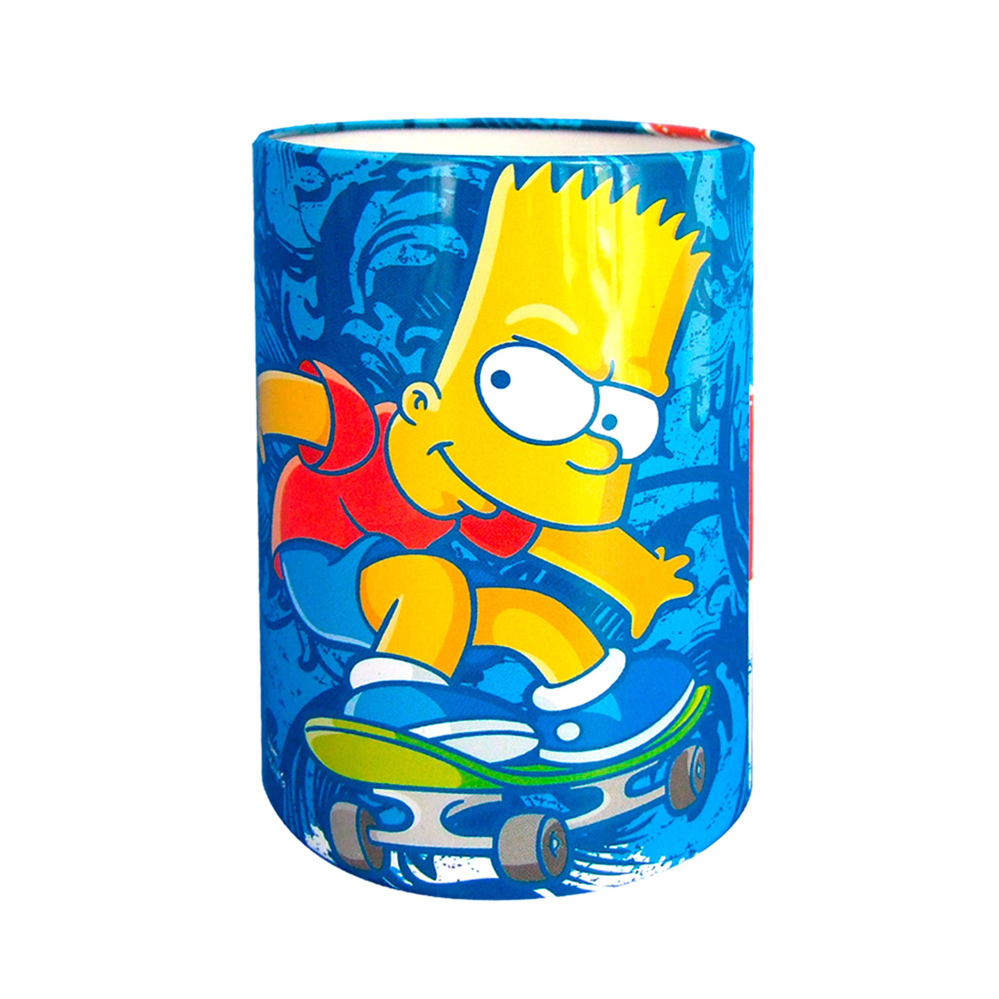 Pot a crayon metal simpson