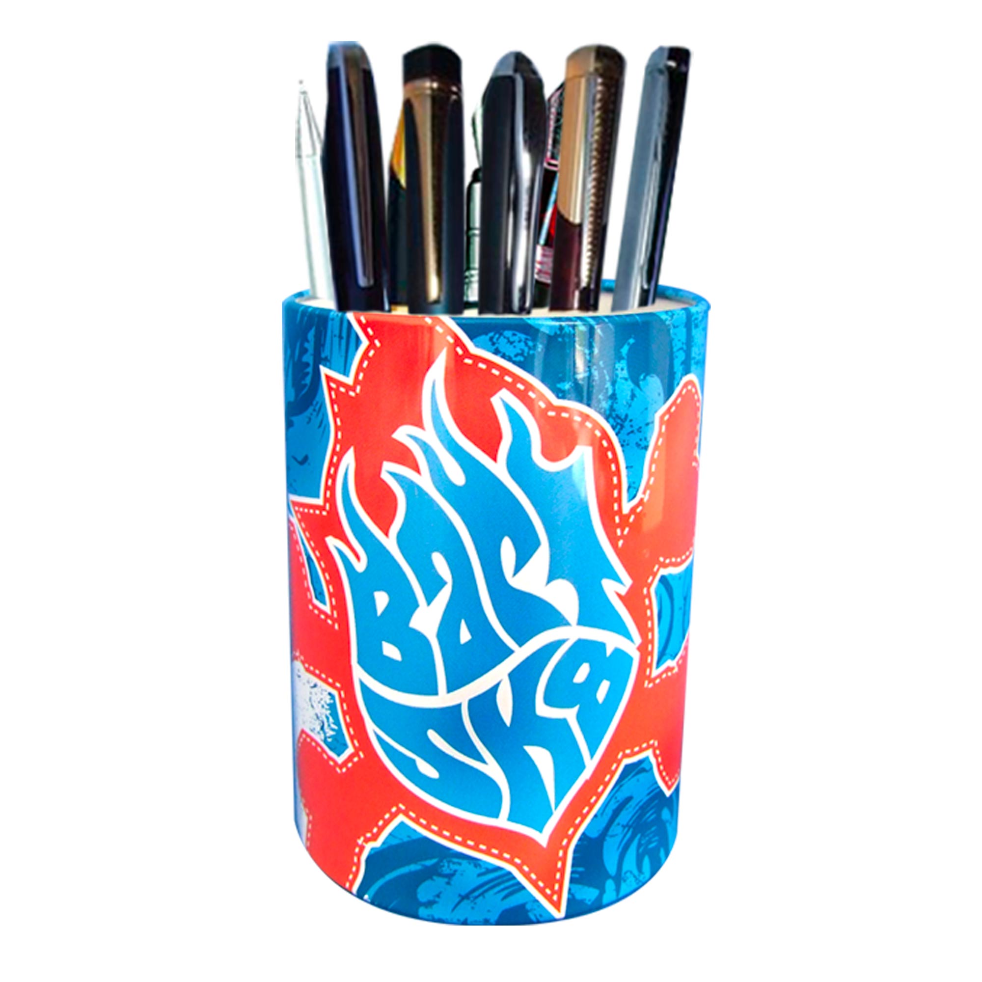 Pot a crayon metal simpson
