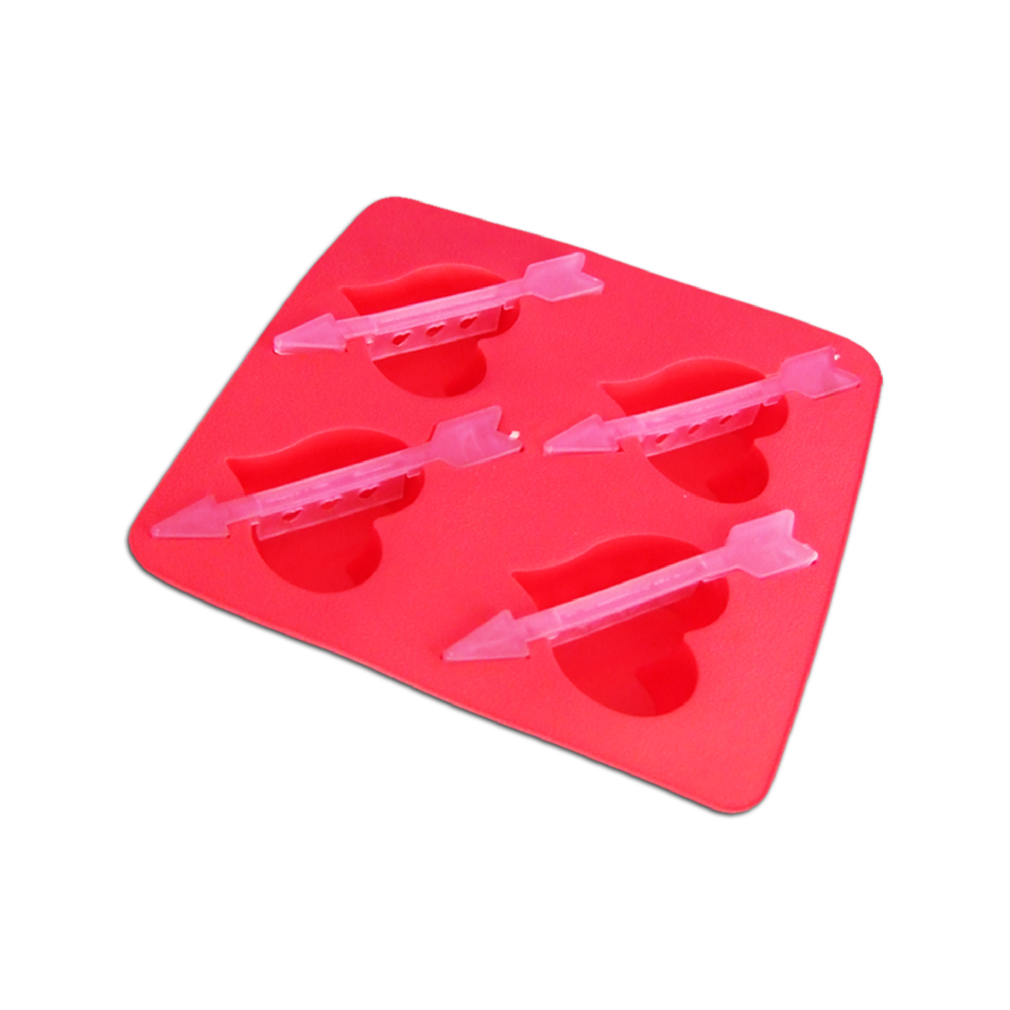 Bac glacons coeur fleche
