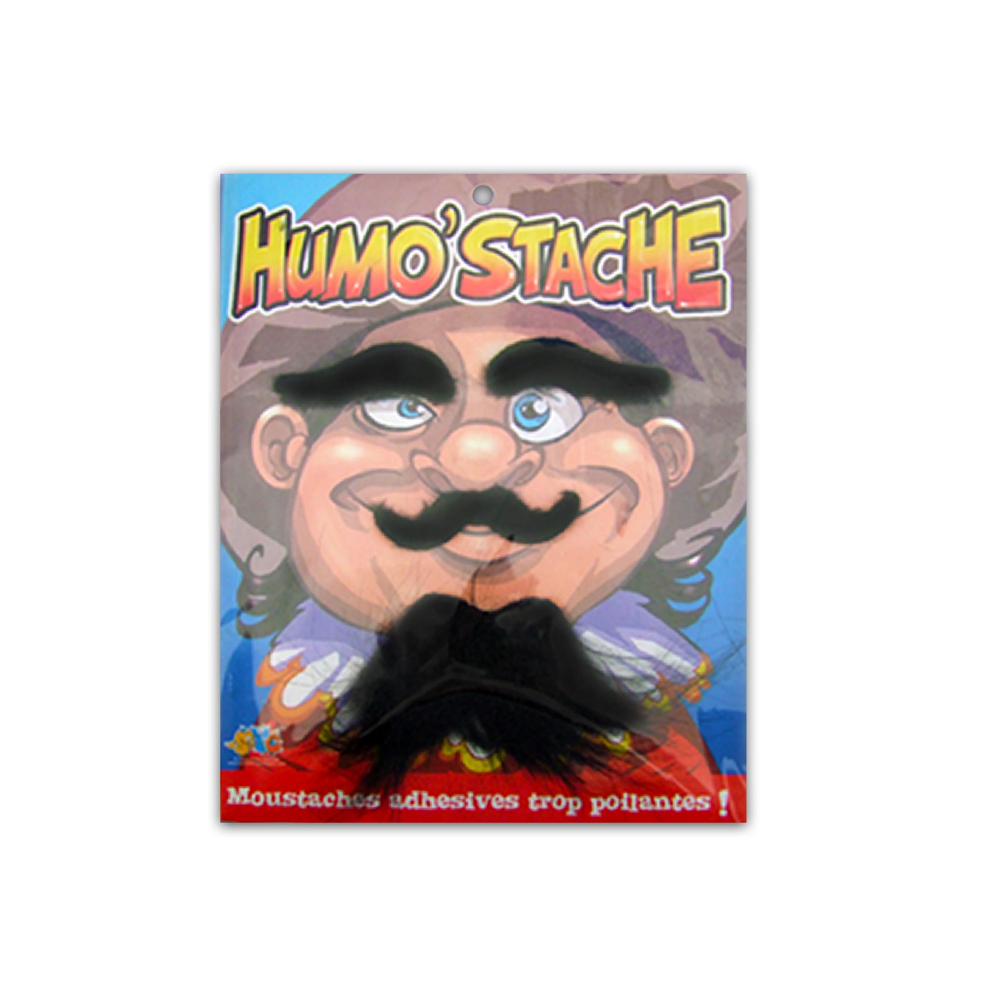 Moustache barbe sourcil