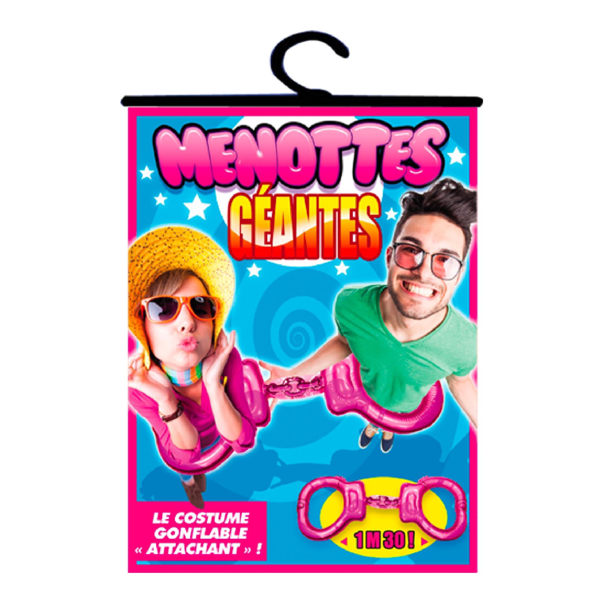 Menottes geantes gonflables