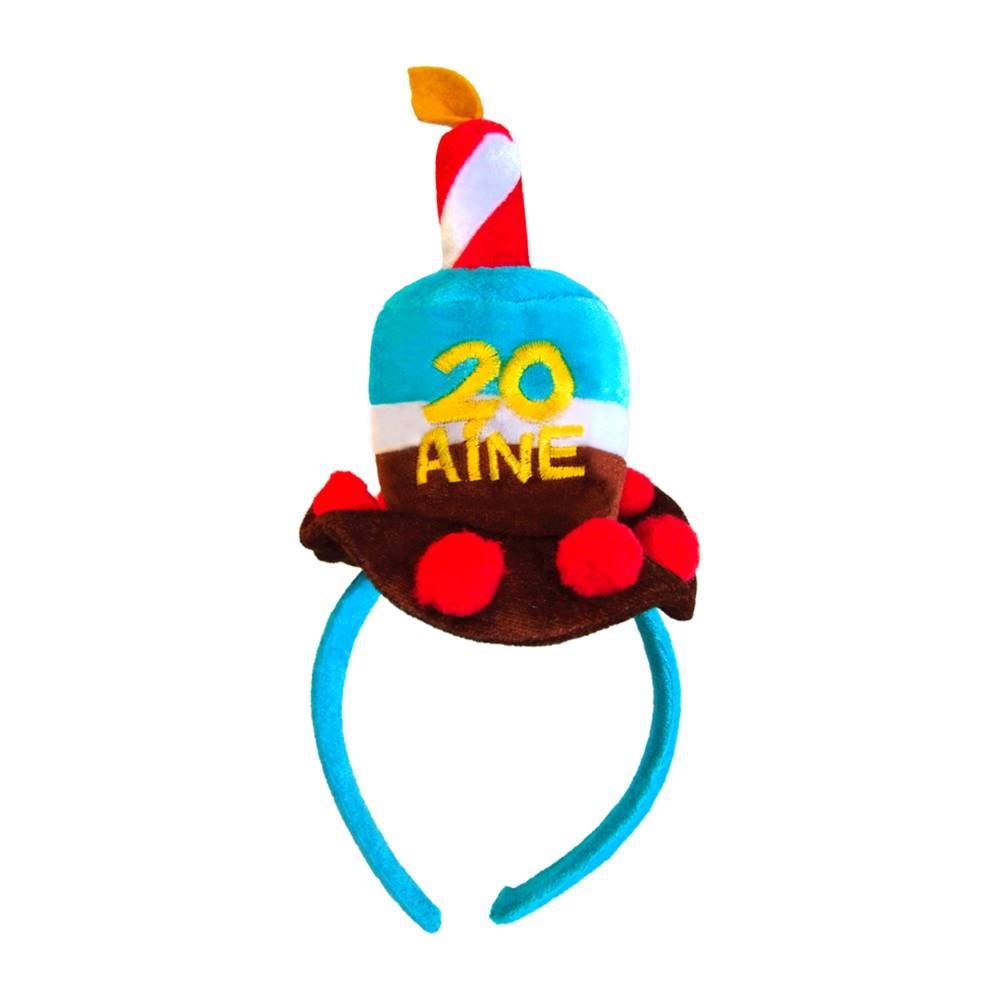 Serre tete bleu 20aine