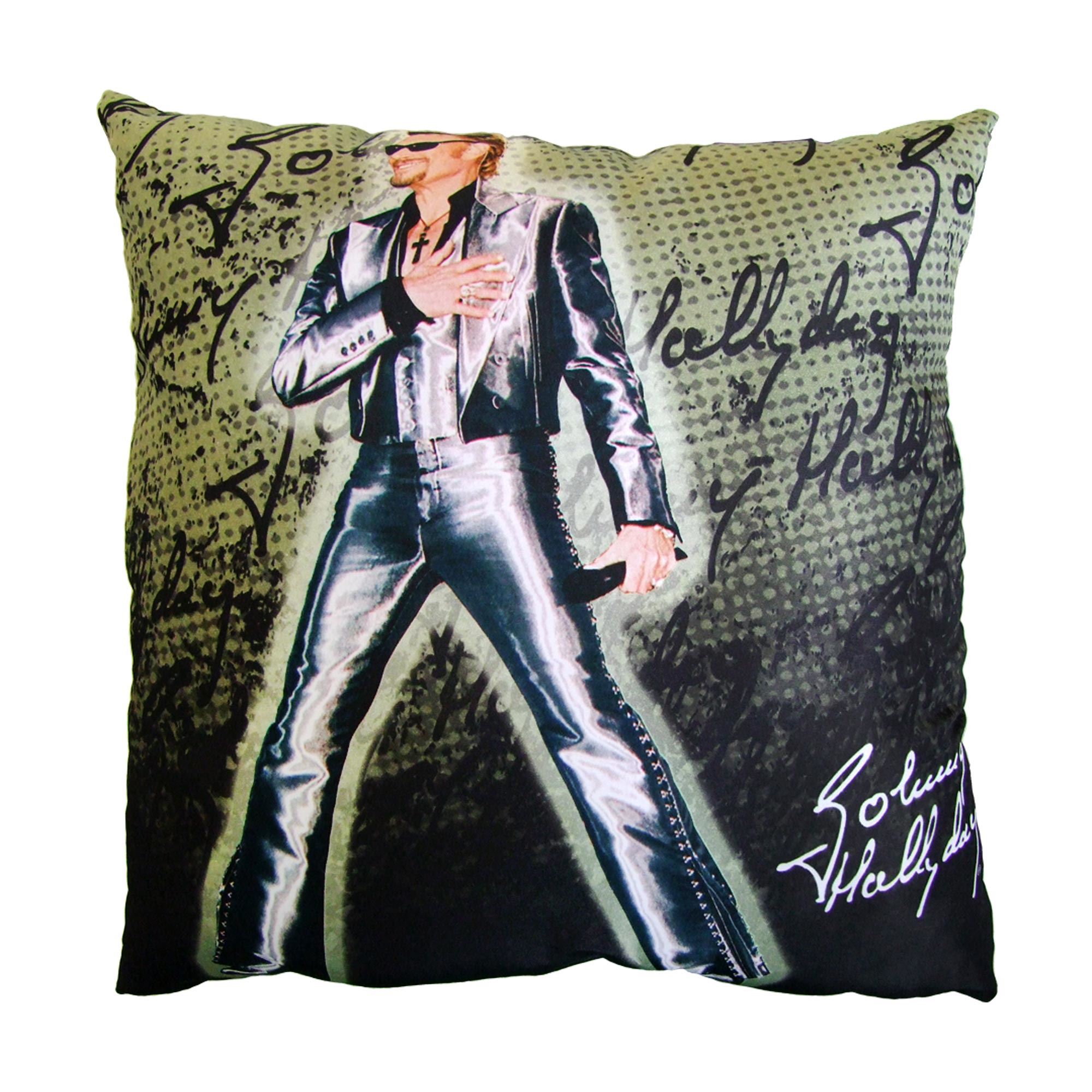 Coussin johnny argente