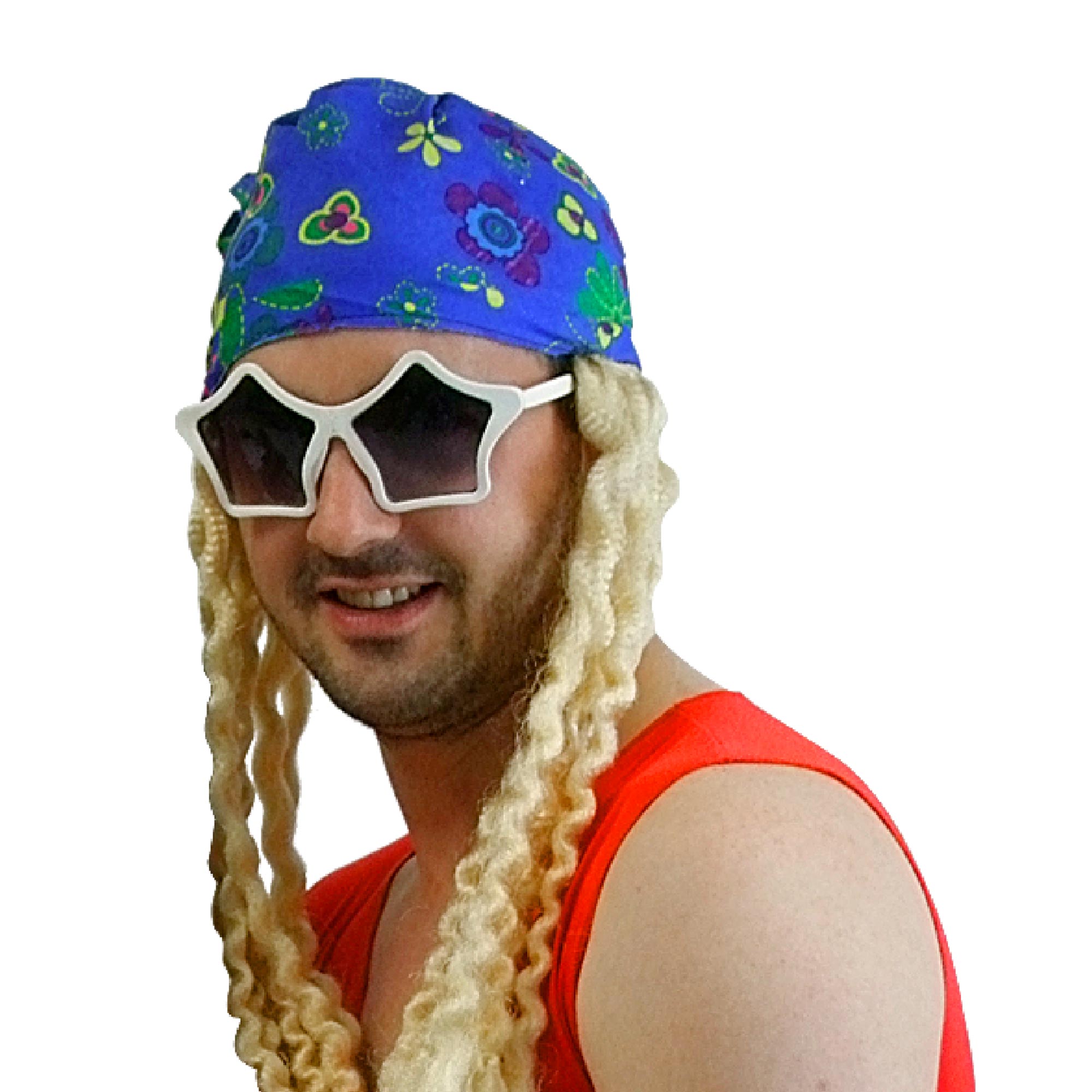 Bandana a/ cheveux blonds