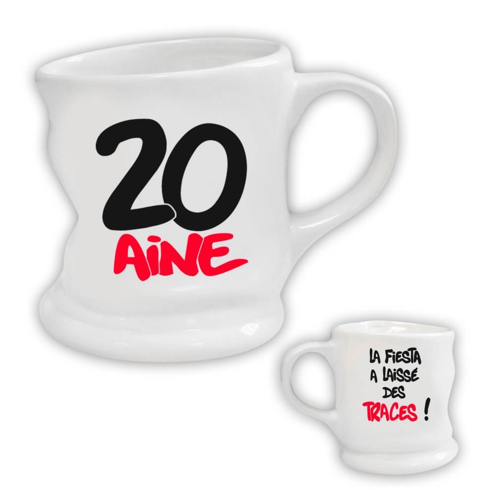 Mug deforme 20aine