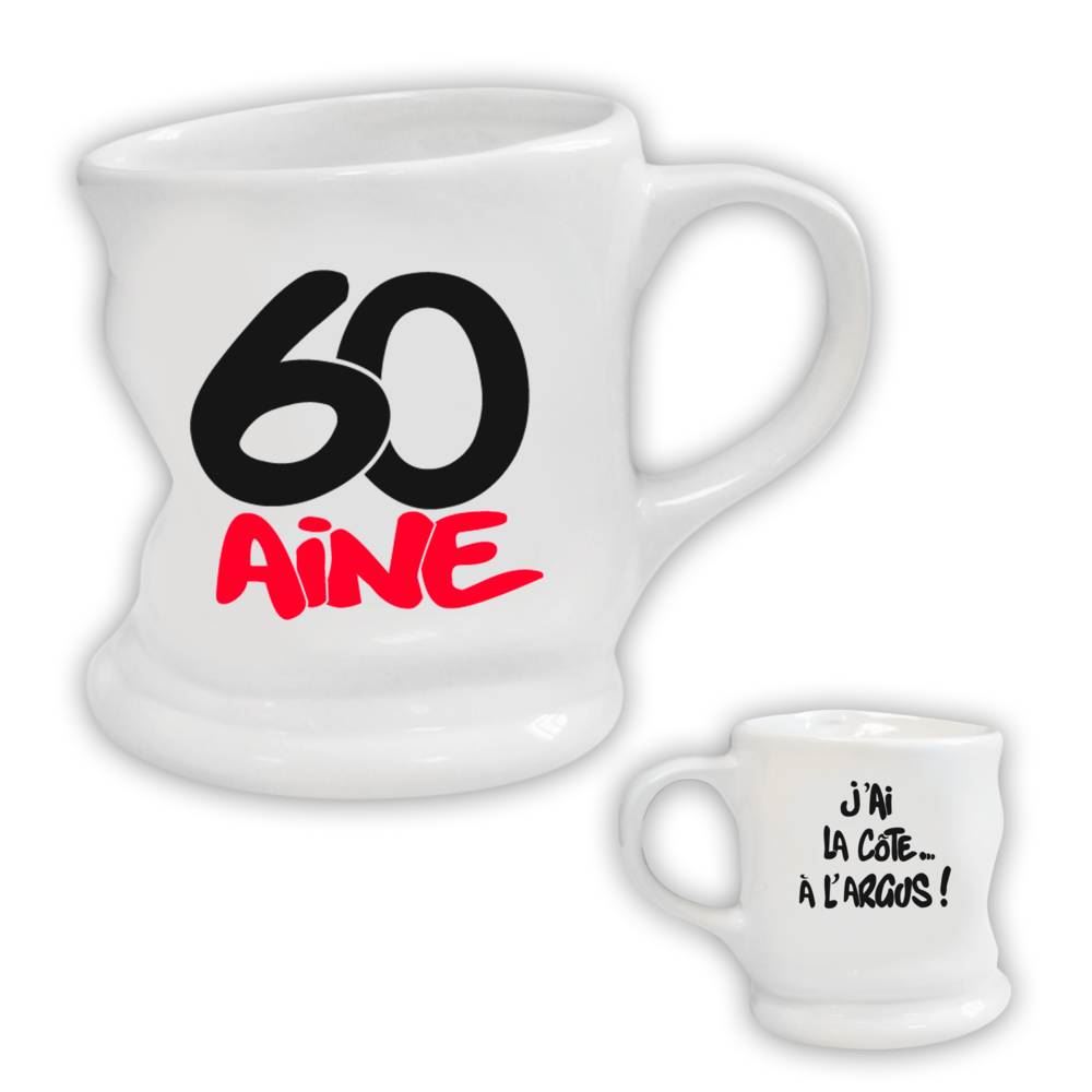 Mug deforme 60aine