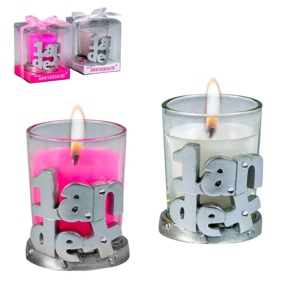 Bougeoir 1 an de plus 2mods /6pcs