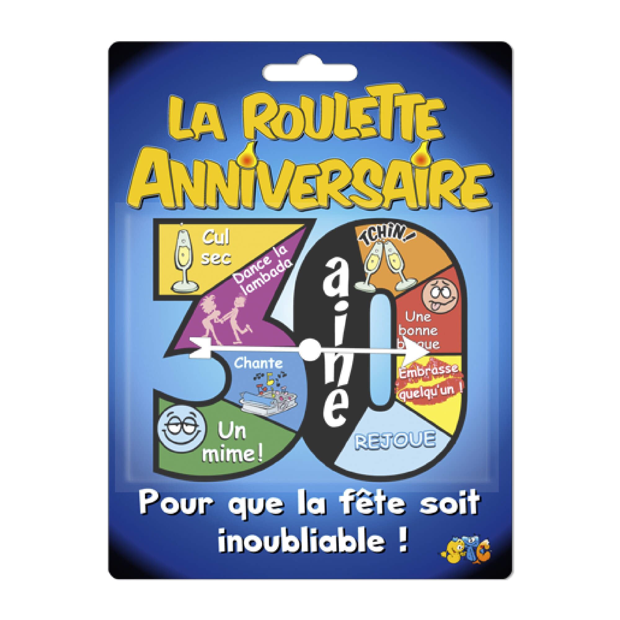 Roulette anniversaire 30 aine