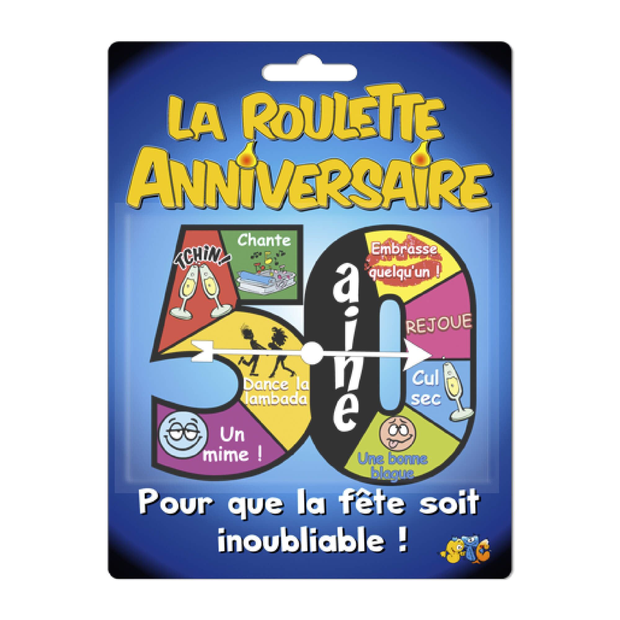 Roulette anniversaire 50aine