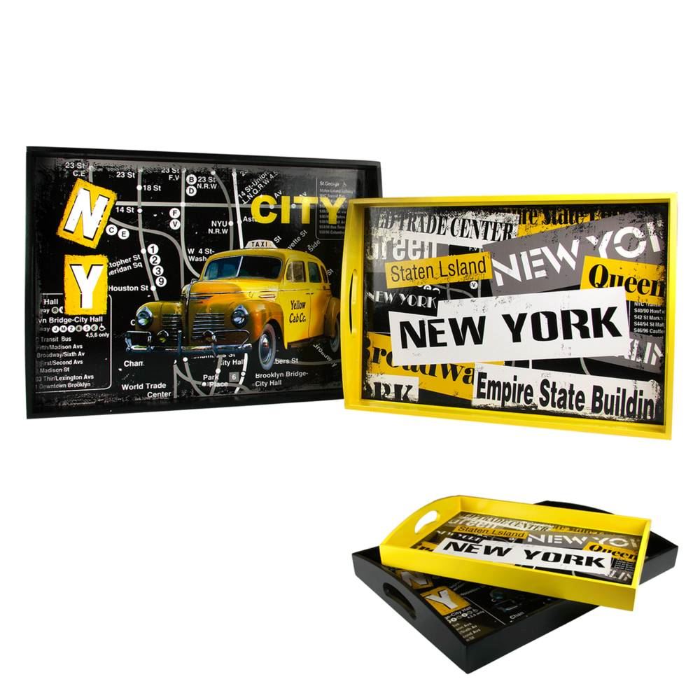 Assort 2 plateaux new york