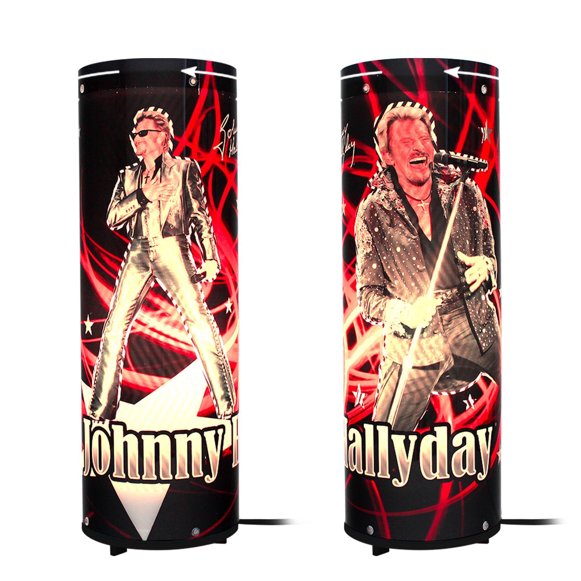 Lampe tournante johnny