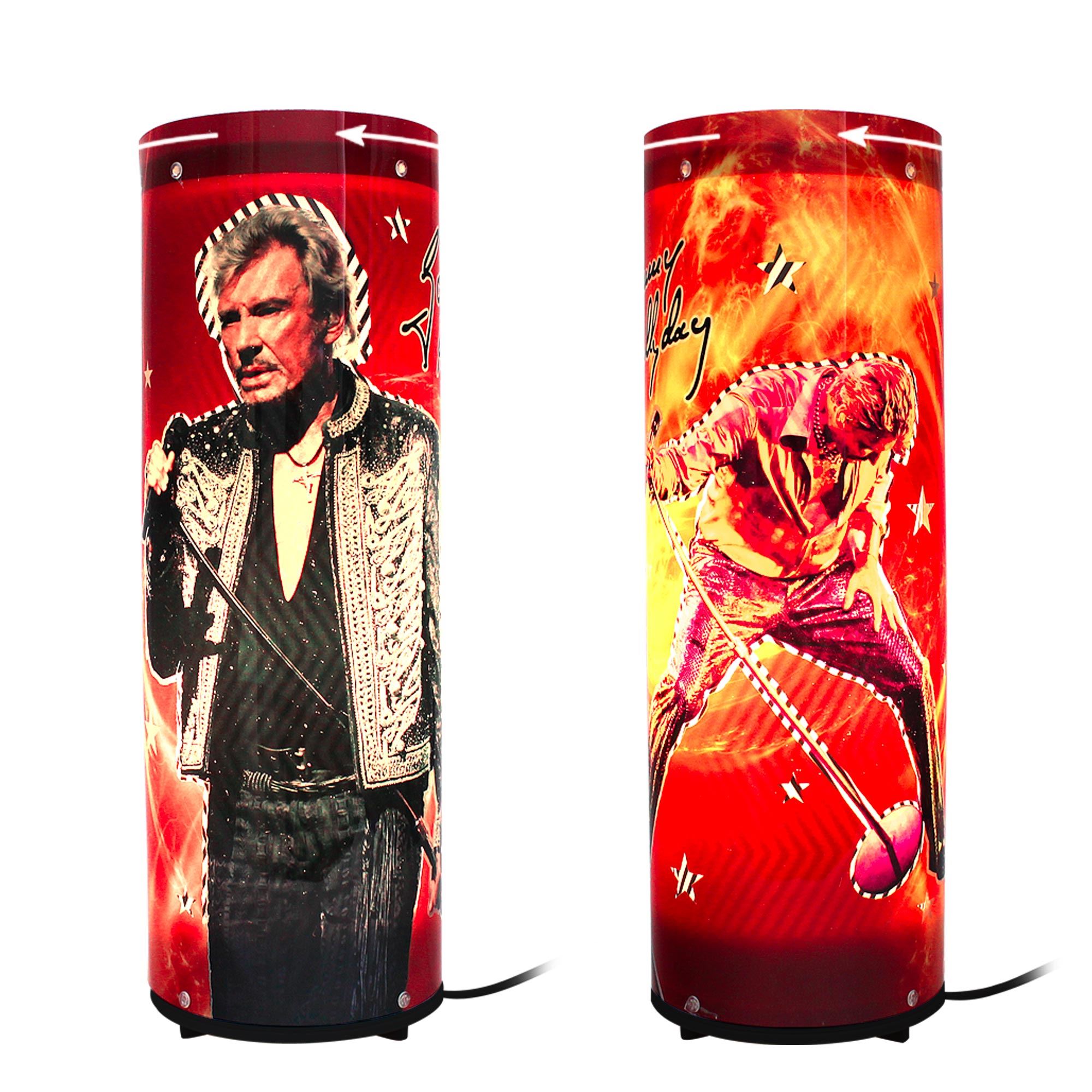 Lampe tournante johnny