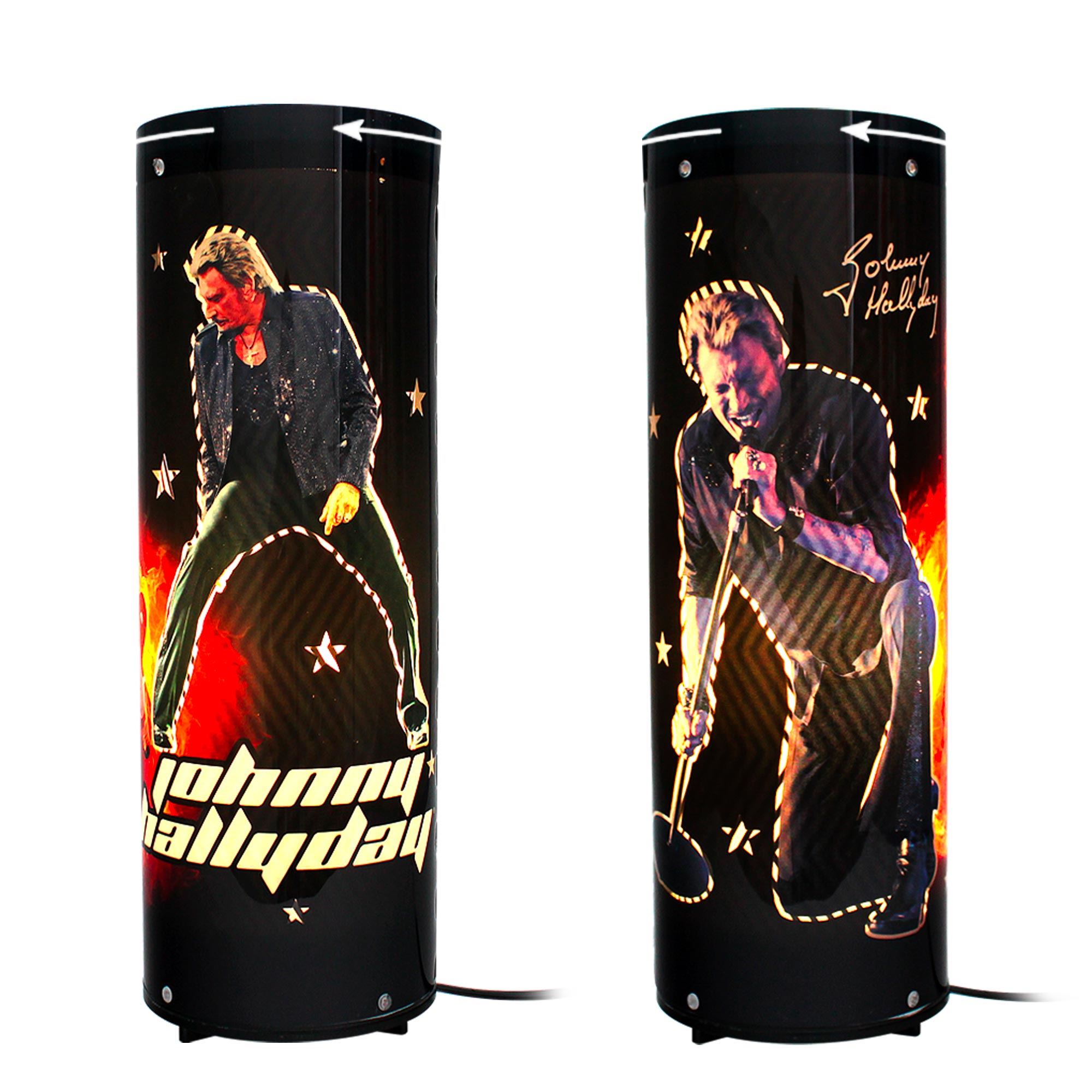 Lampe tournante johnny