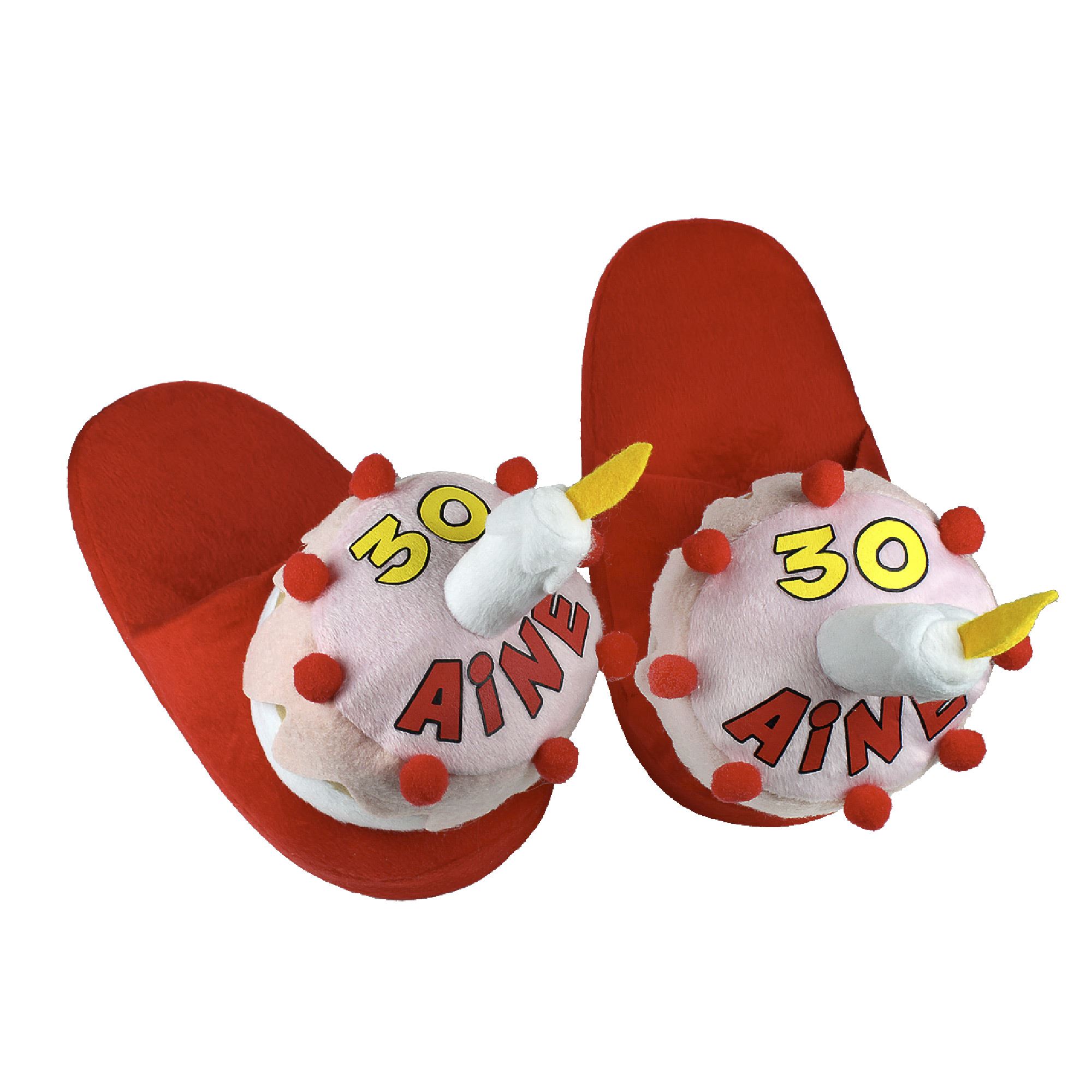 Pantoufles gateau 30 aine