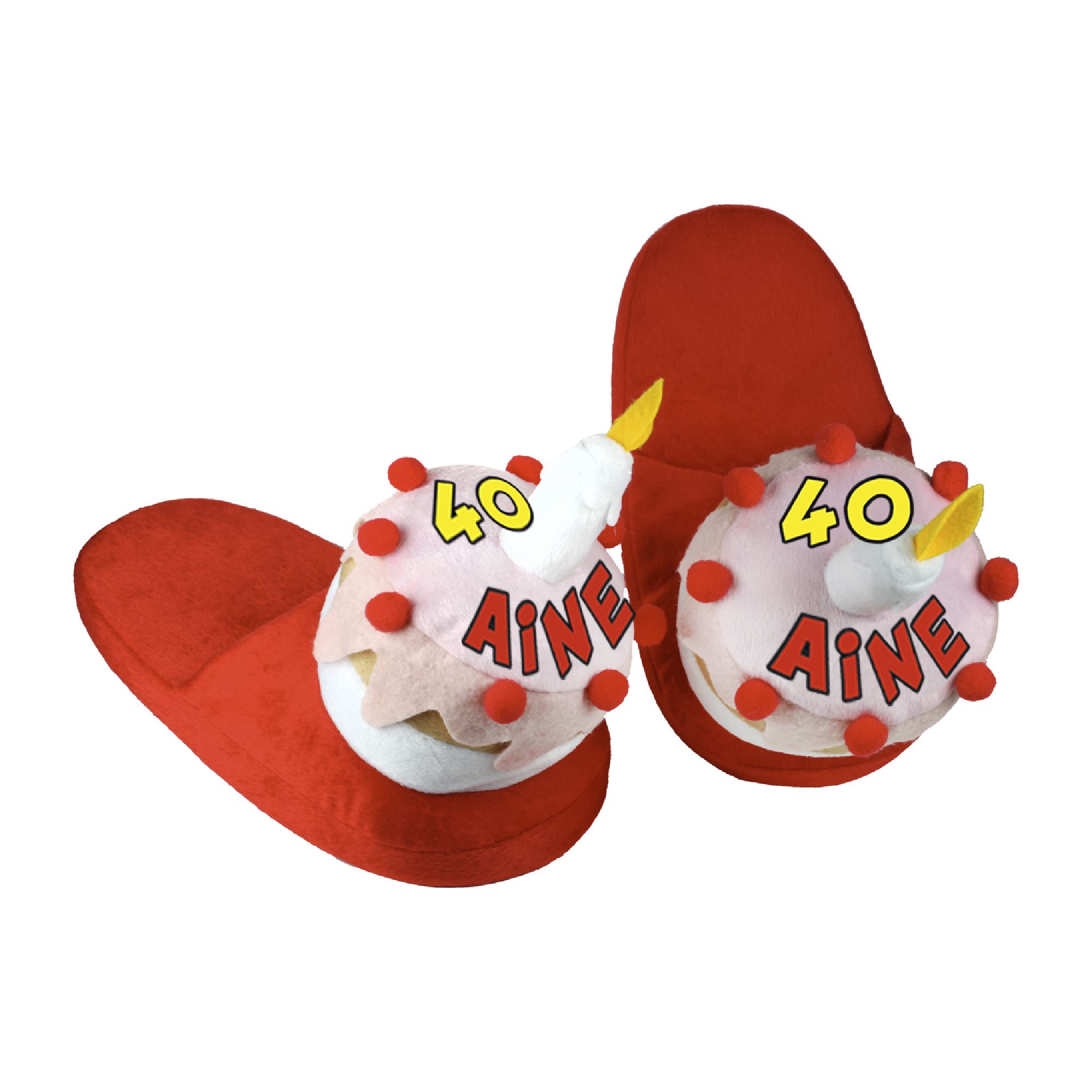Pantoufles gateau 40 aine