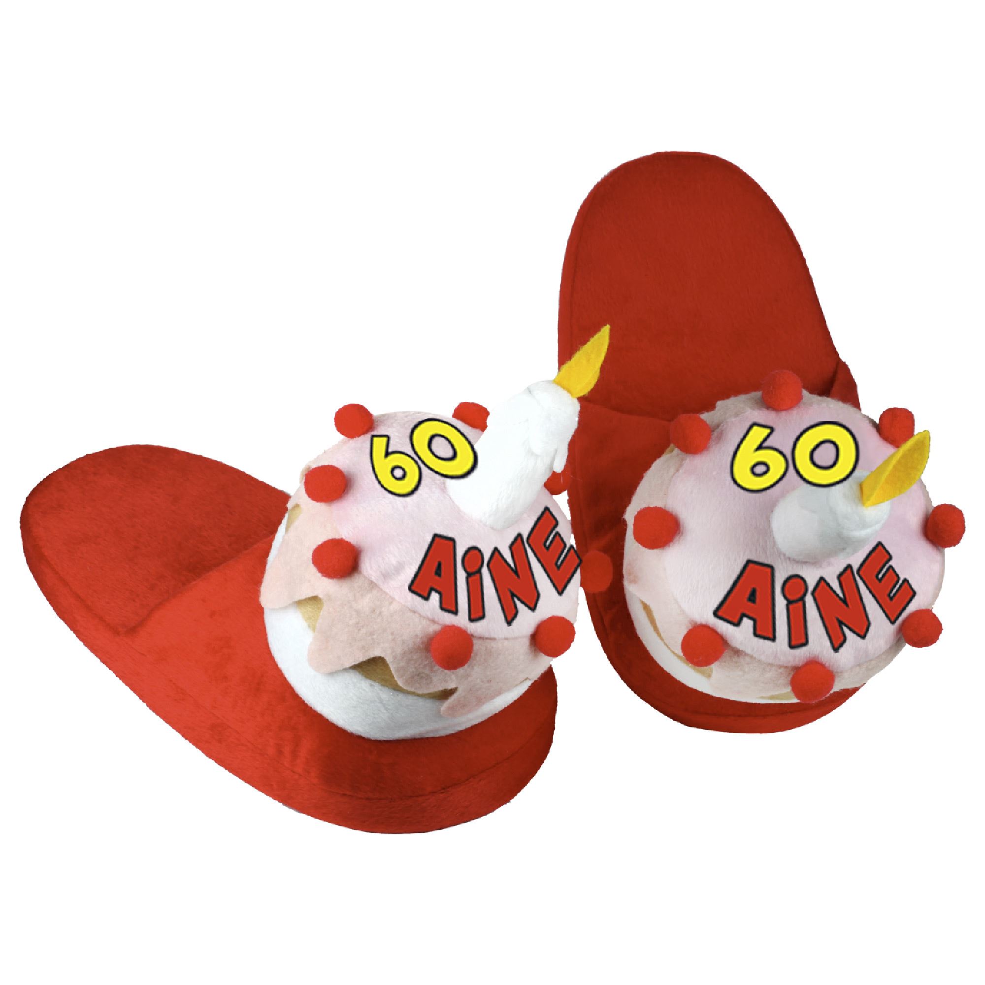 Pantoufles gateau 60 aine