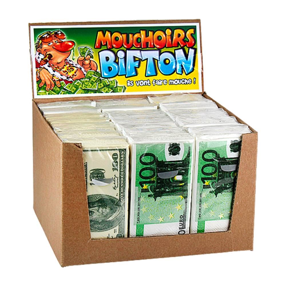 Paquet mouchoirs bifton
