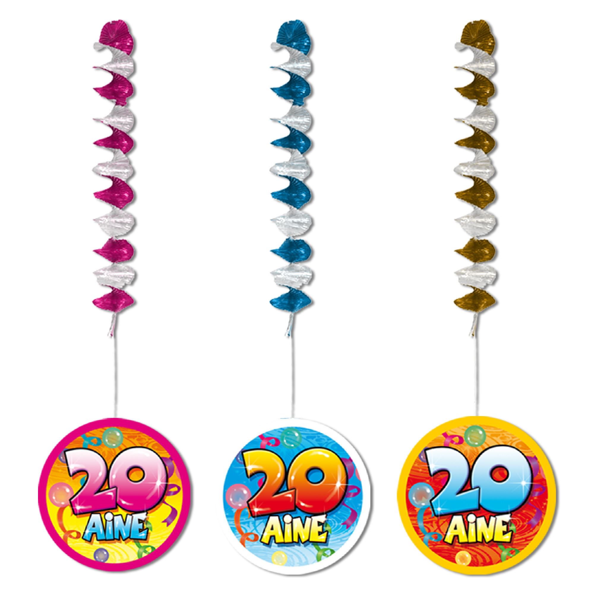 Sachet 3 guirlande 20 aine