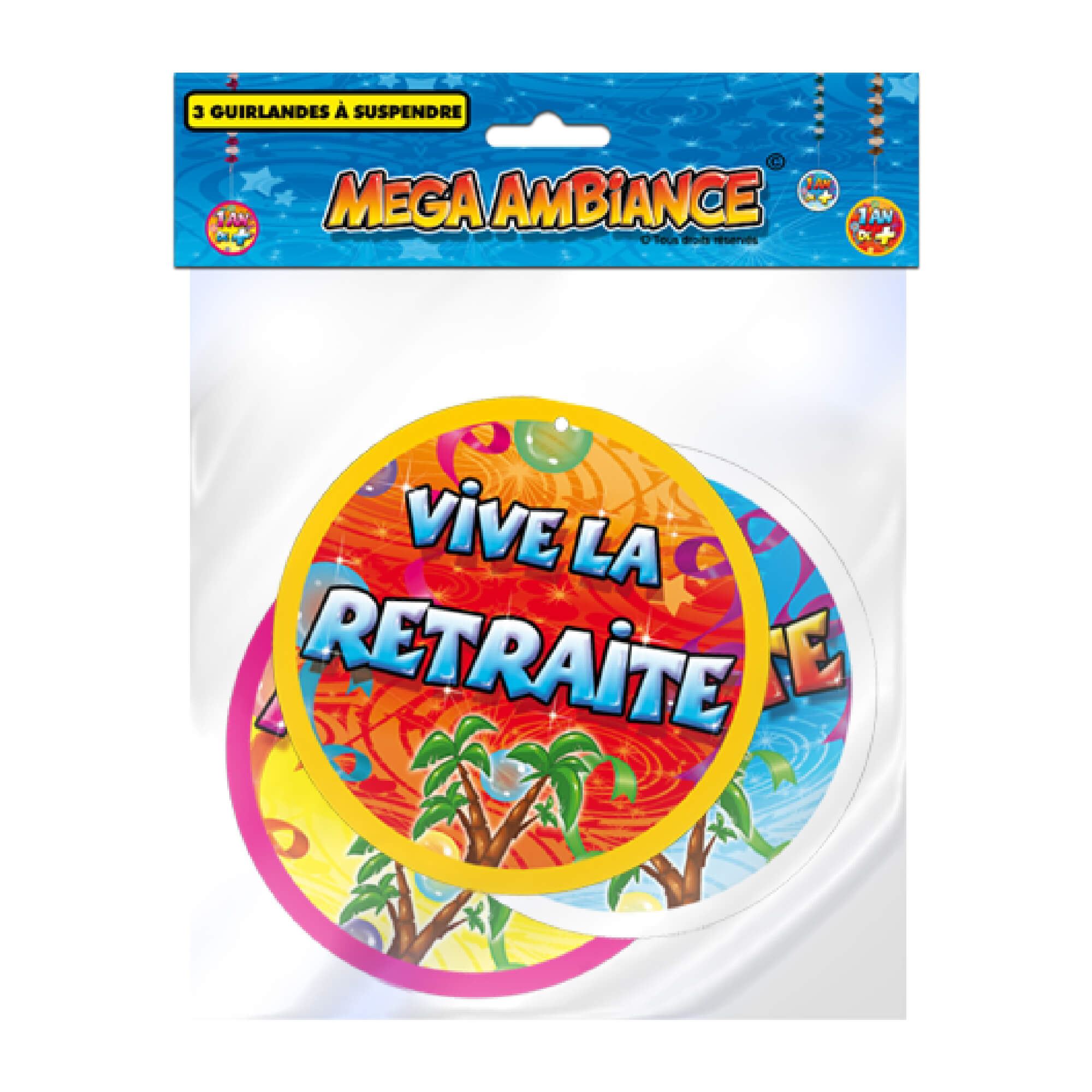 Sachet 3 guirlande retraite