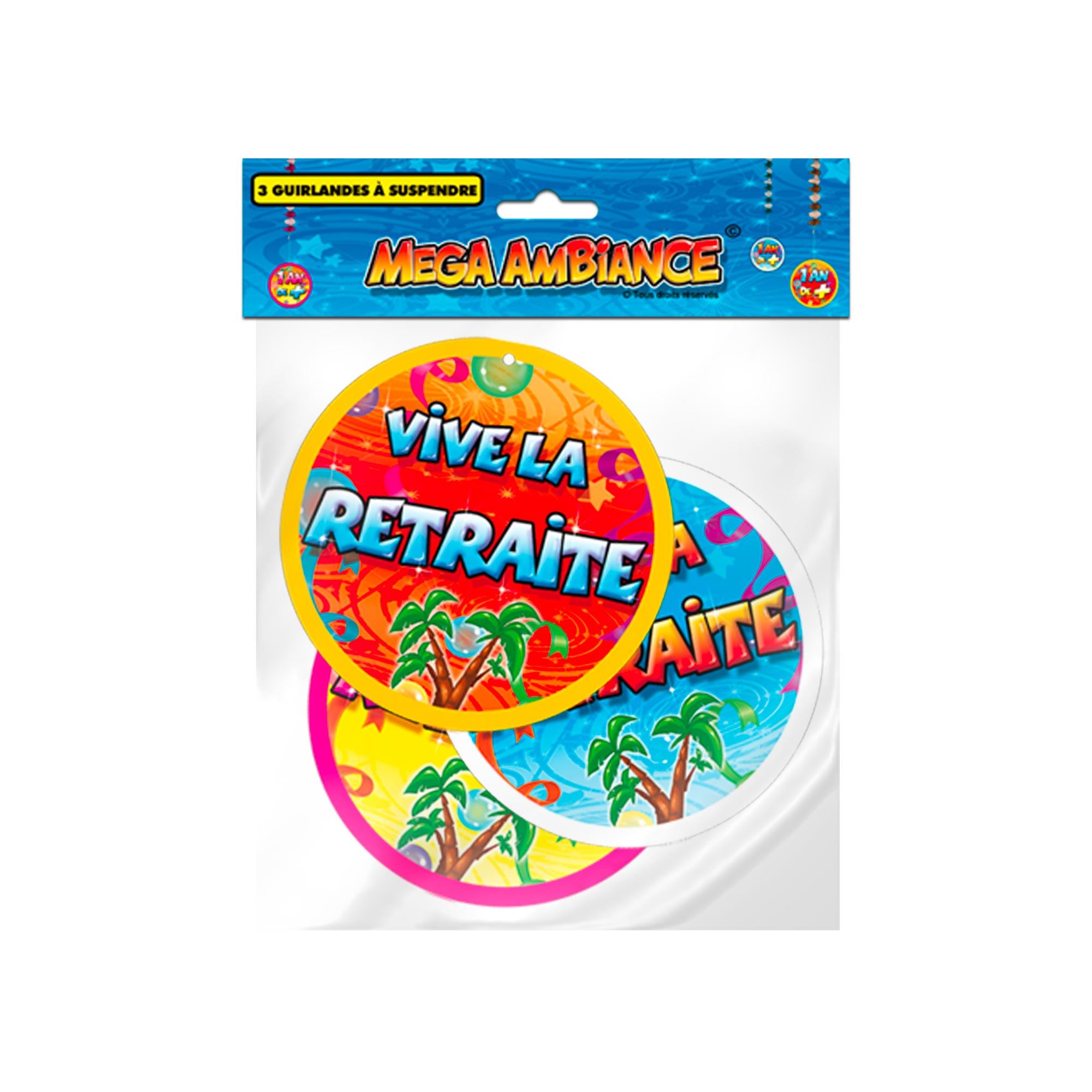 Sachet 3 guirlande retraite