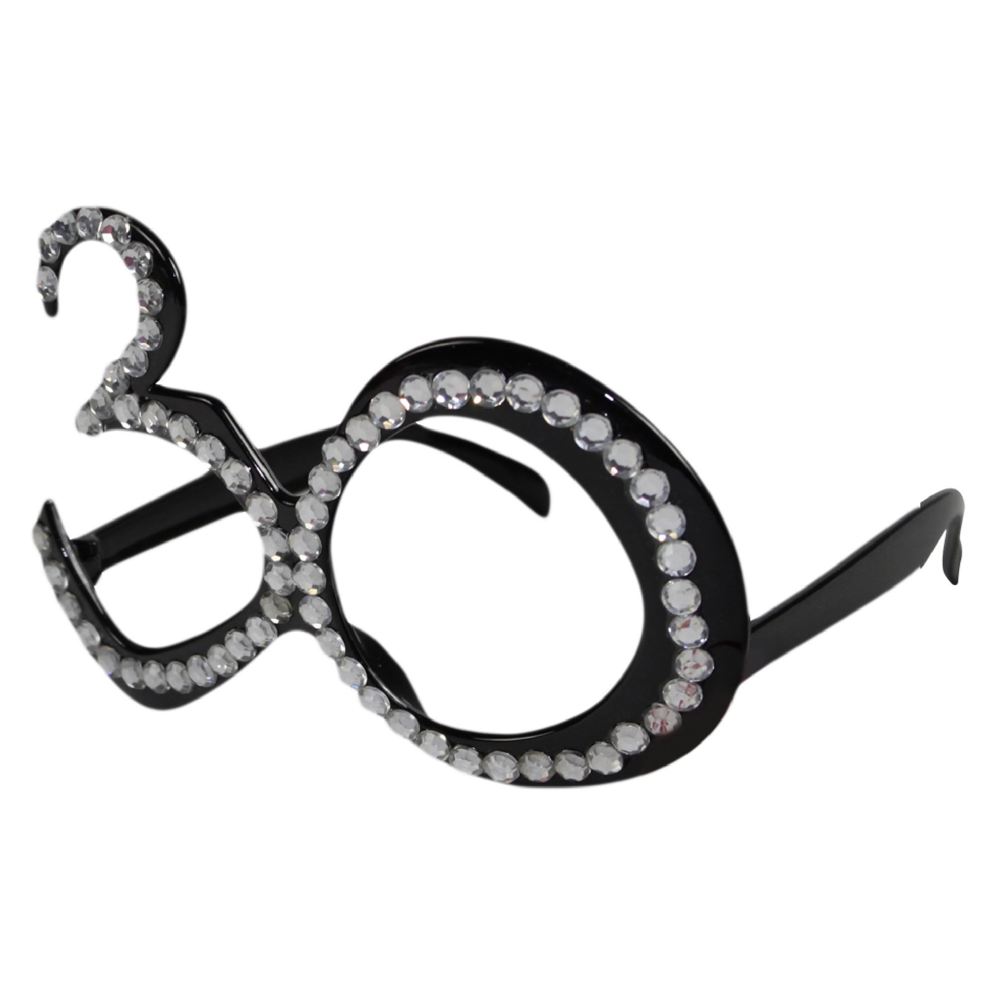 Lunettes 30 ans/strass