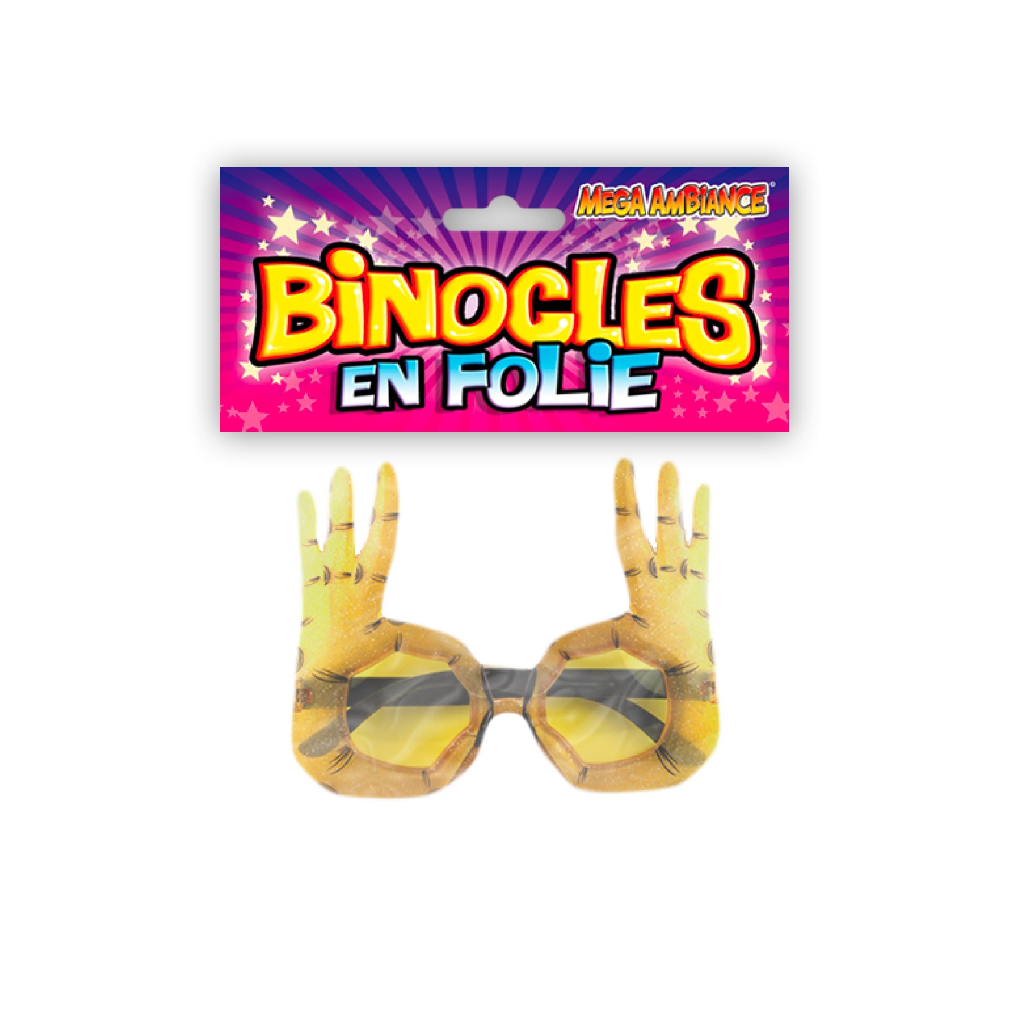 Lunettes mains