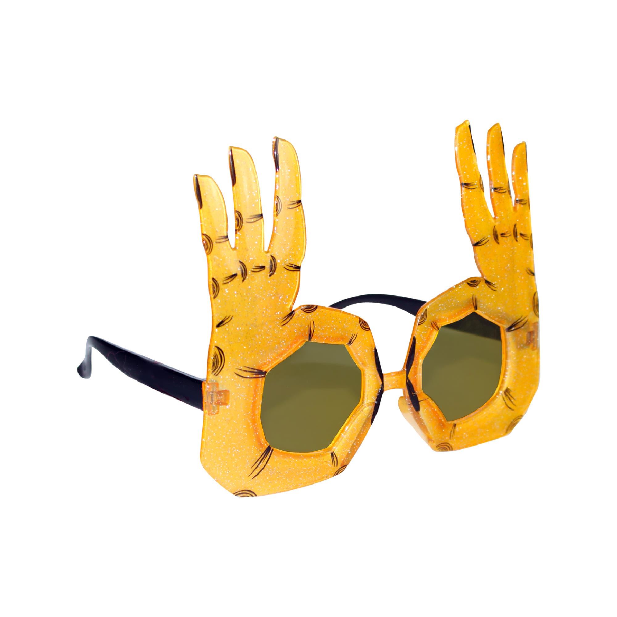 Lunettes mains