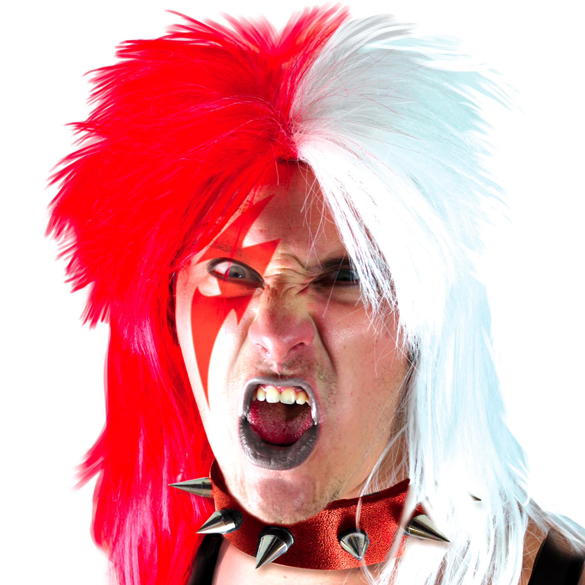 Perruque glam rock