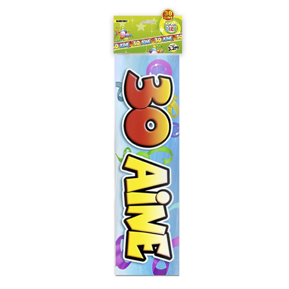 Banderole 30 aine