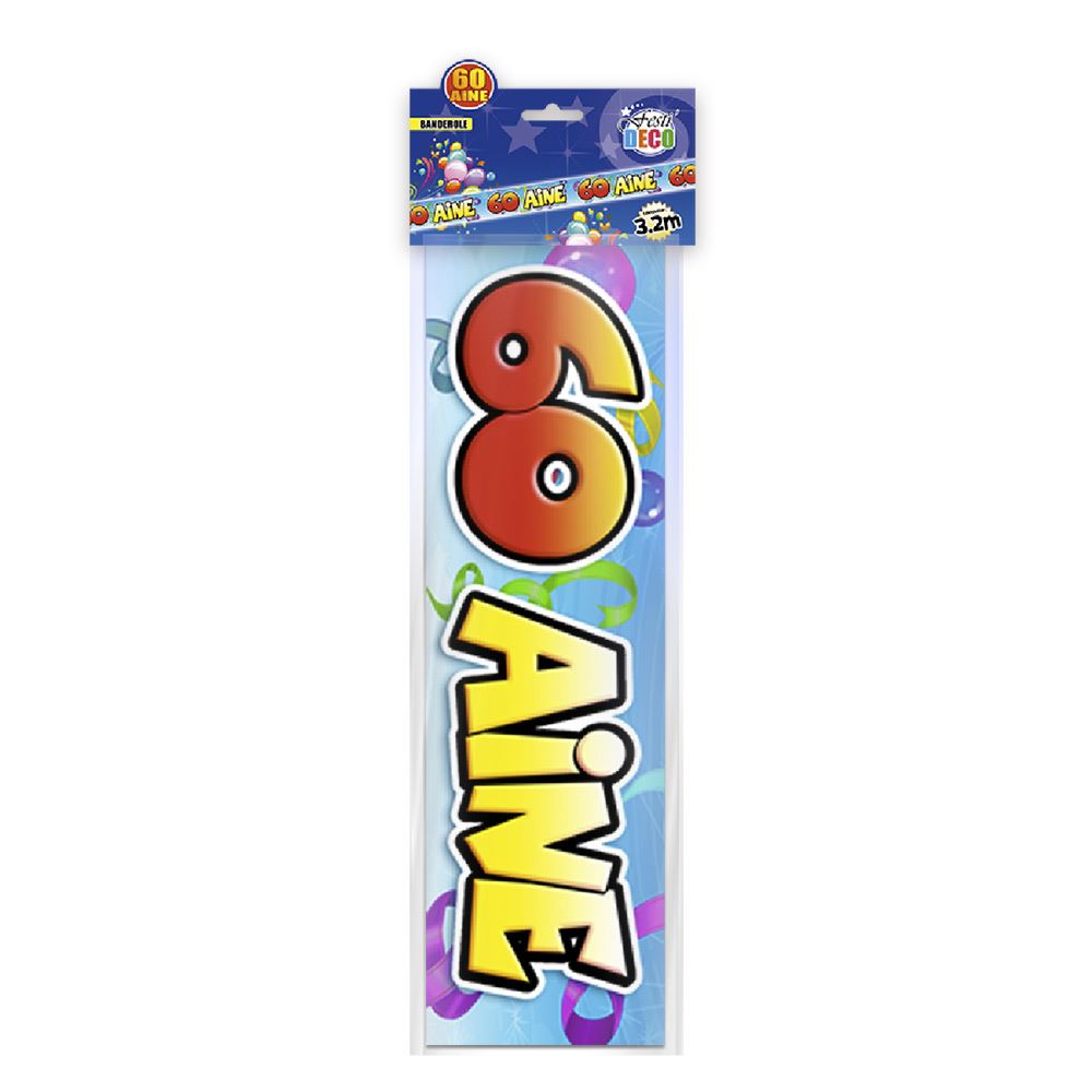 Banderole 60 aine