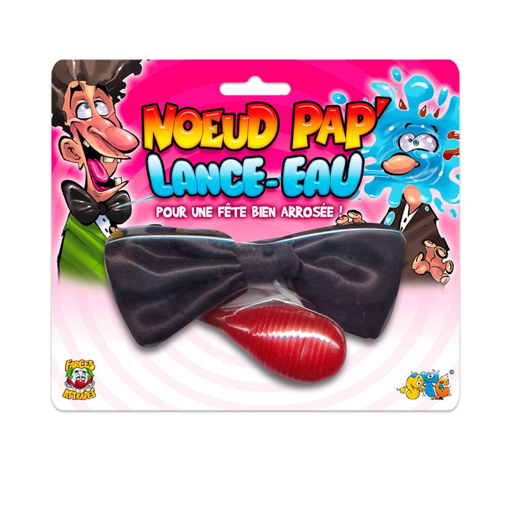 Noeud papillon lance eau