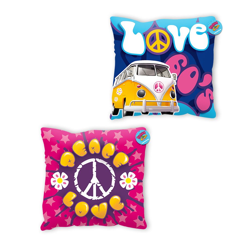 Coussin peace & love 2mods /8pcs