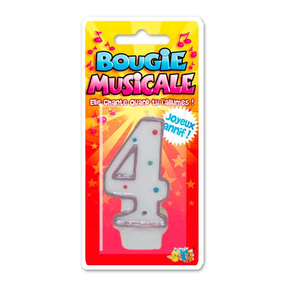 Bougie musicale 4