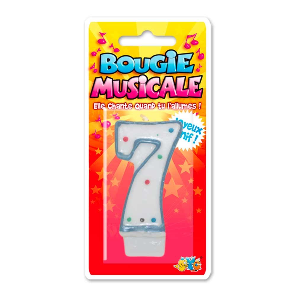 Bougie musicale 7