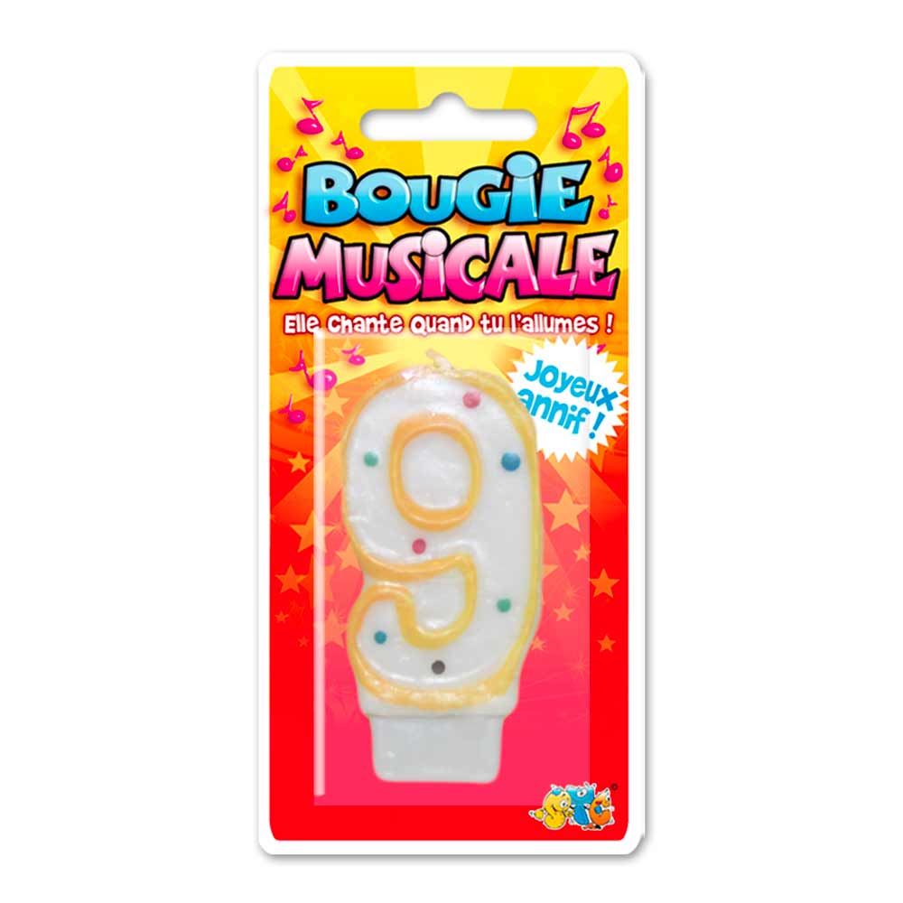 Bougie musicale 9